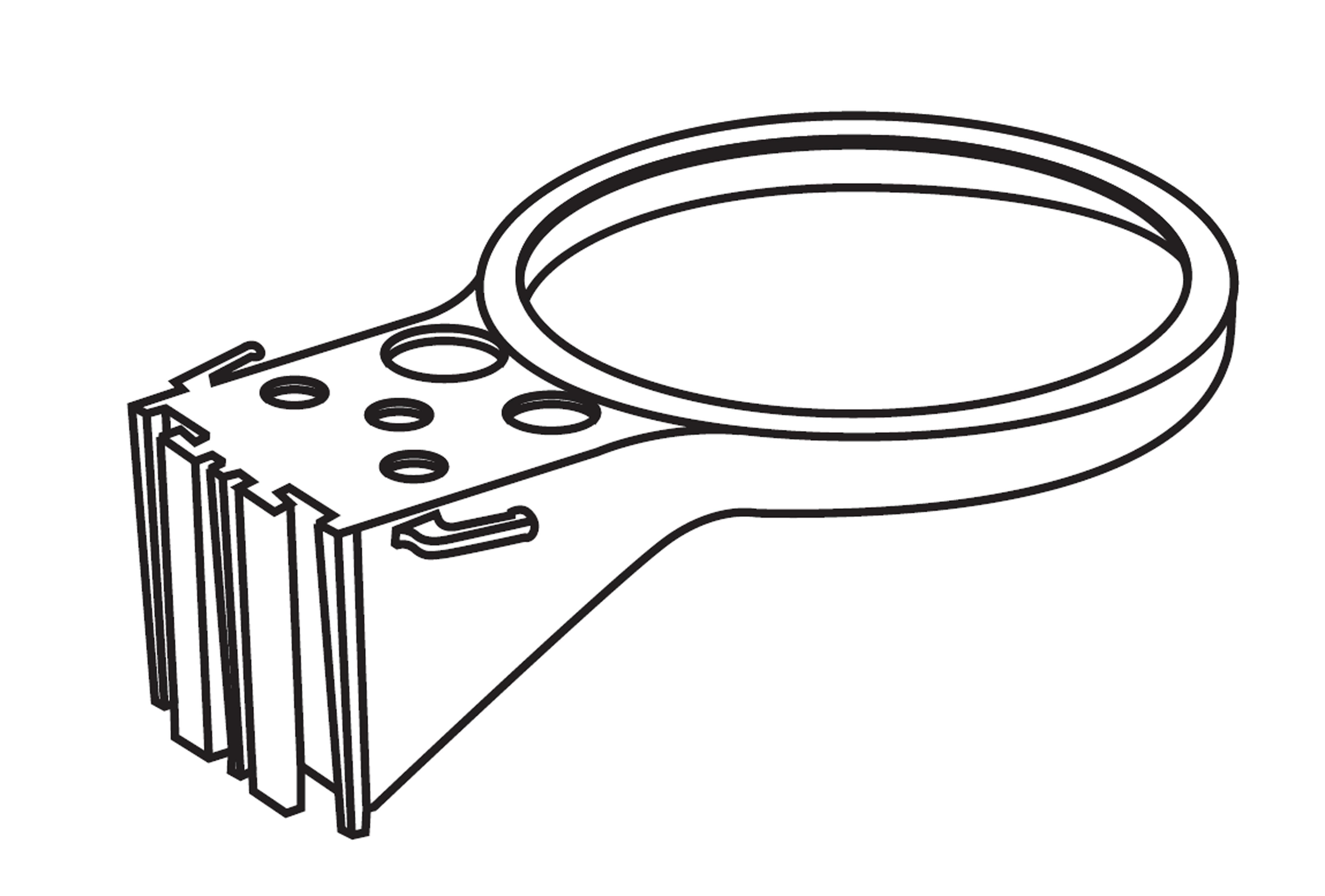 Bemis Healthcare 532710 - Bemis Healthcare Suction Canister Bracket - 1/Each, 12/Case