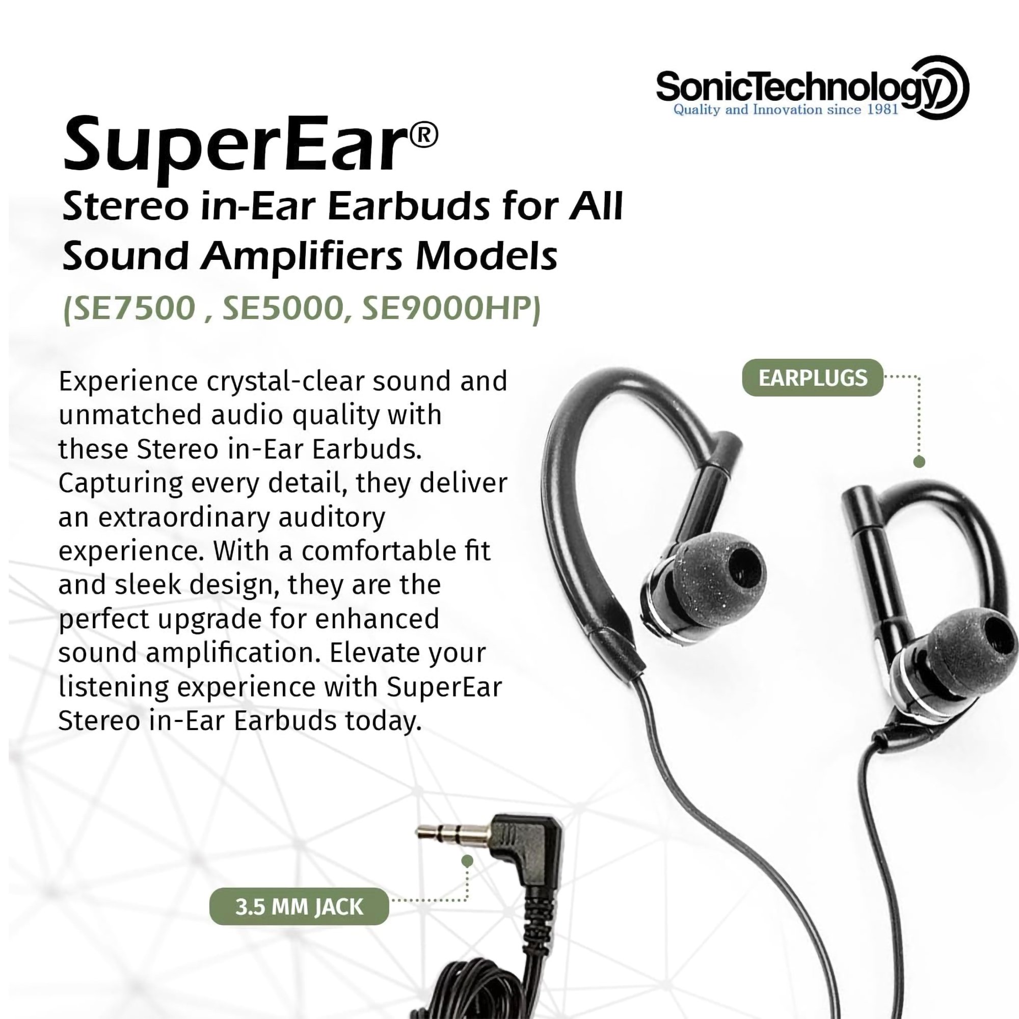 LoudandClear Accessories to Amplifier by Sonic Technology Products