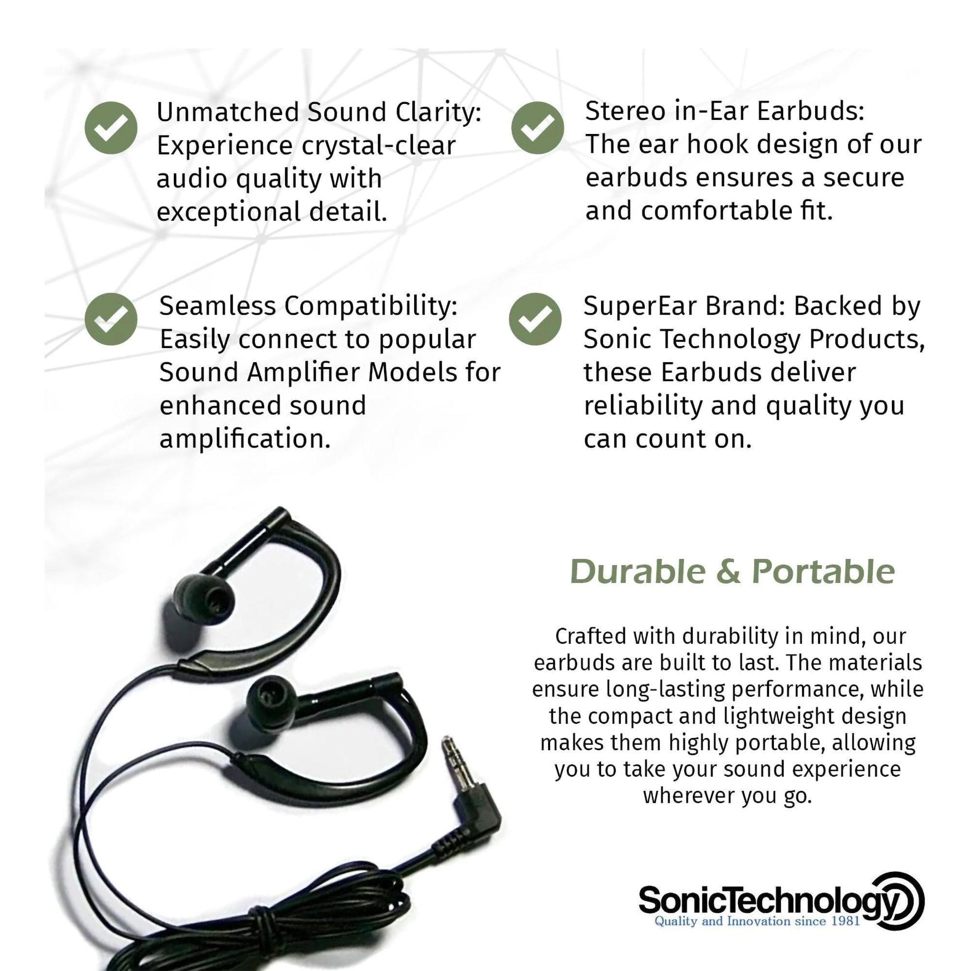 LoudandClear Accessories to Amplifier by Sonic Technology Products