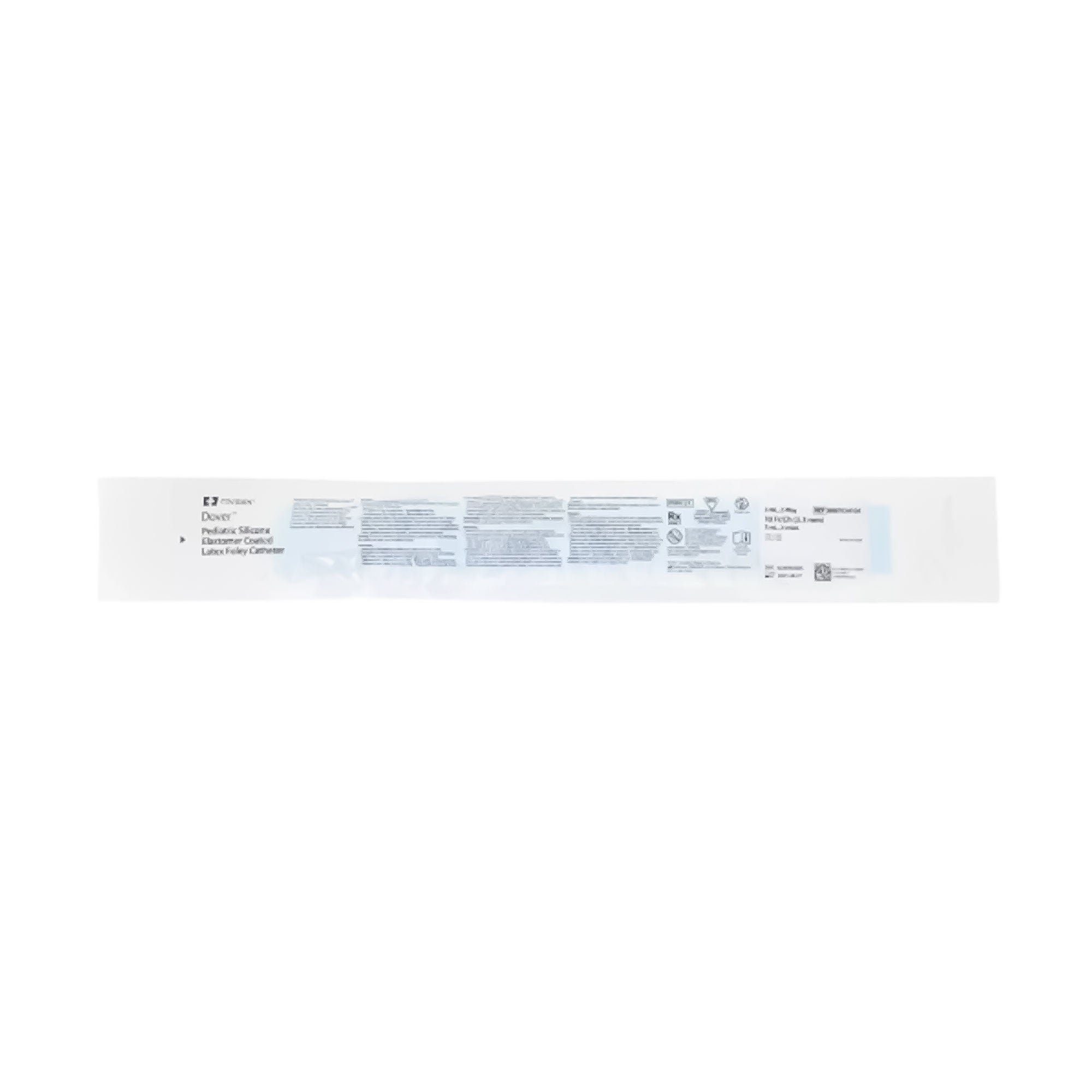 Cardinal - 8887654104 Foley Catheter Dover™ 2-Way Standard Tip 3 cc Balloon 10 Fr. Silicone Elastomer Coated Latex