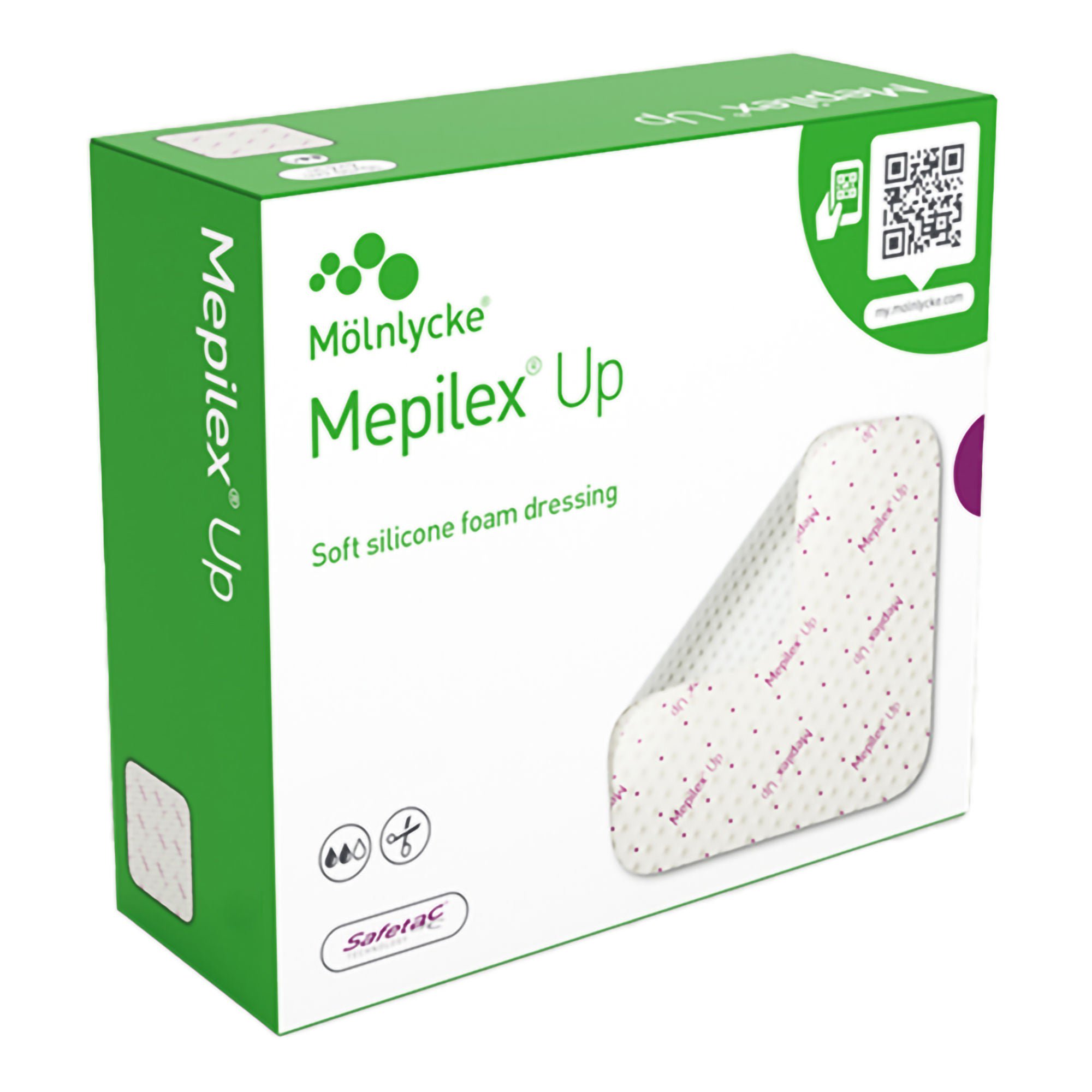 Molnlycke - 212199 Mepilex® Up Foam Dressing