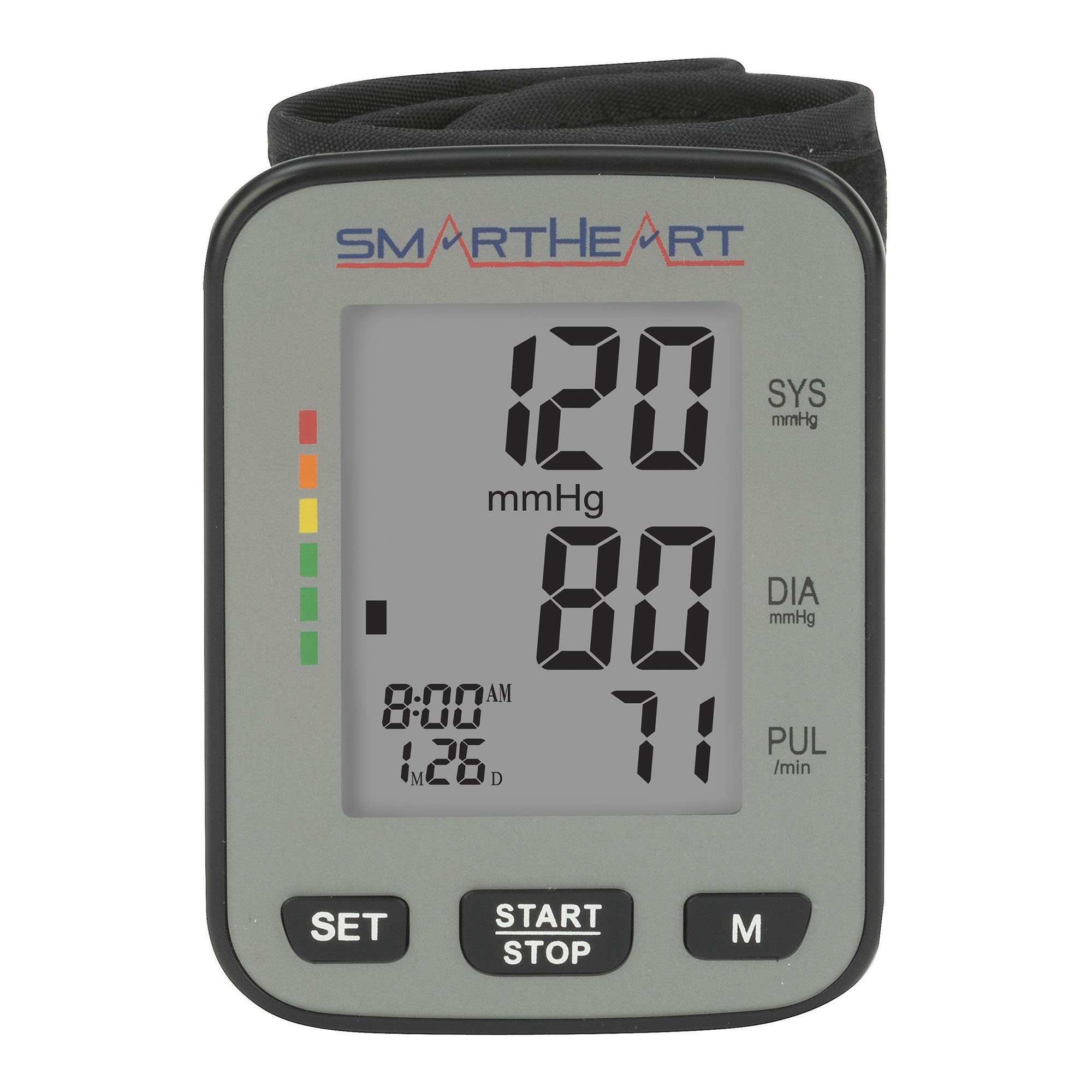 Veridian Healthcare LLC 01-527 - SmartHeart Premium Talking Wrist Blood Pressure Monitor - 1/Each, 12/Case