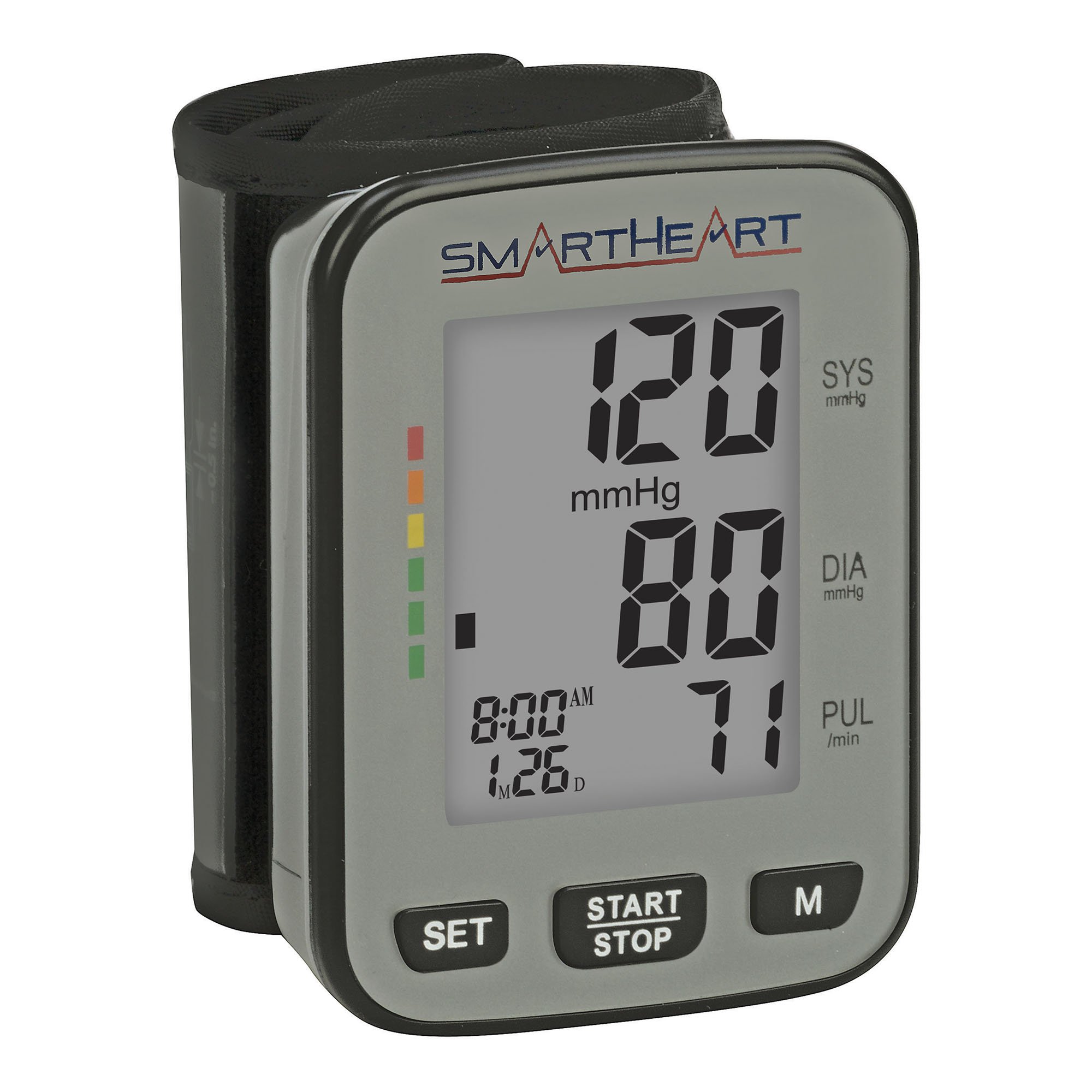 Veridian Healthcare LLC 01-527 - SmartHeart Premium Talking Wrist Blood Pressure Monitor - 1/Each, 12/Case