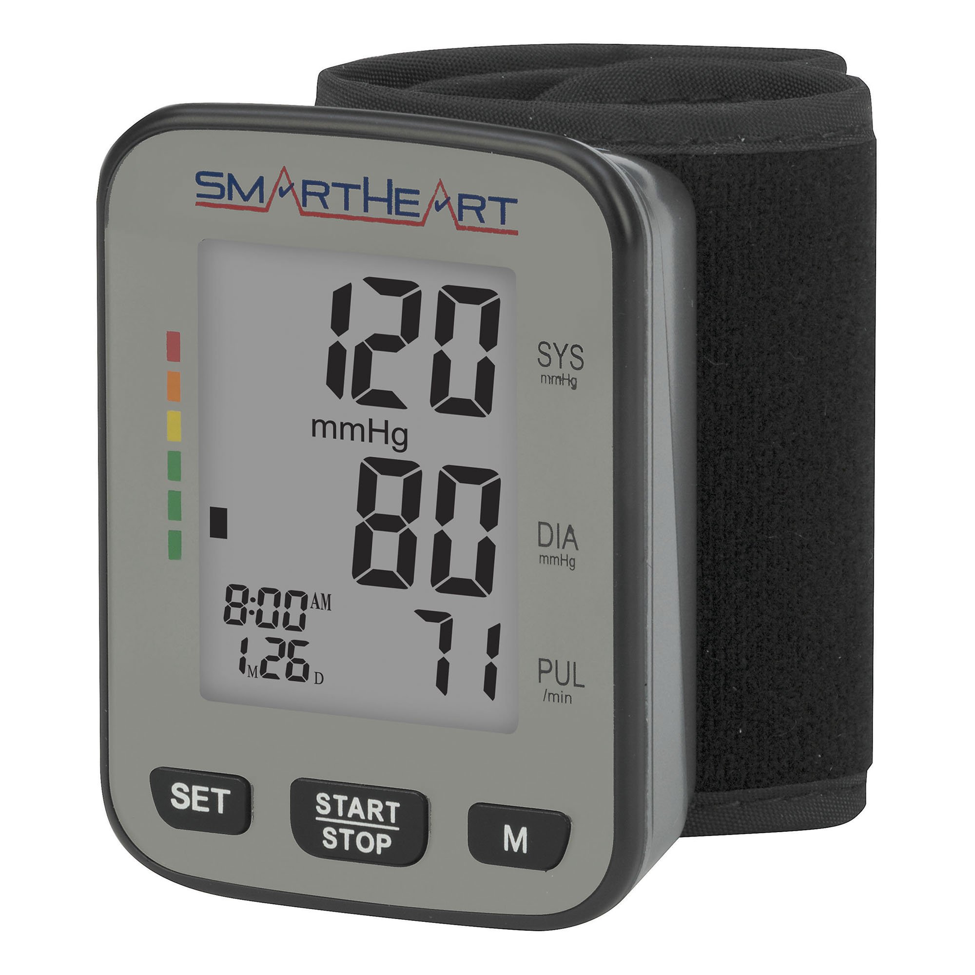Veridian Healthcare LLC 01-527 - SmartHeart Premium Talking Wrist Blood Pressure Monitor - 1/Each, 12/Case