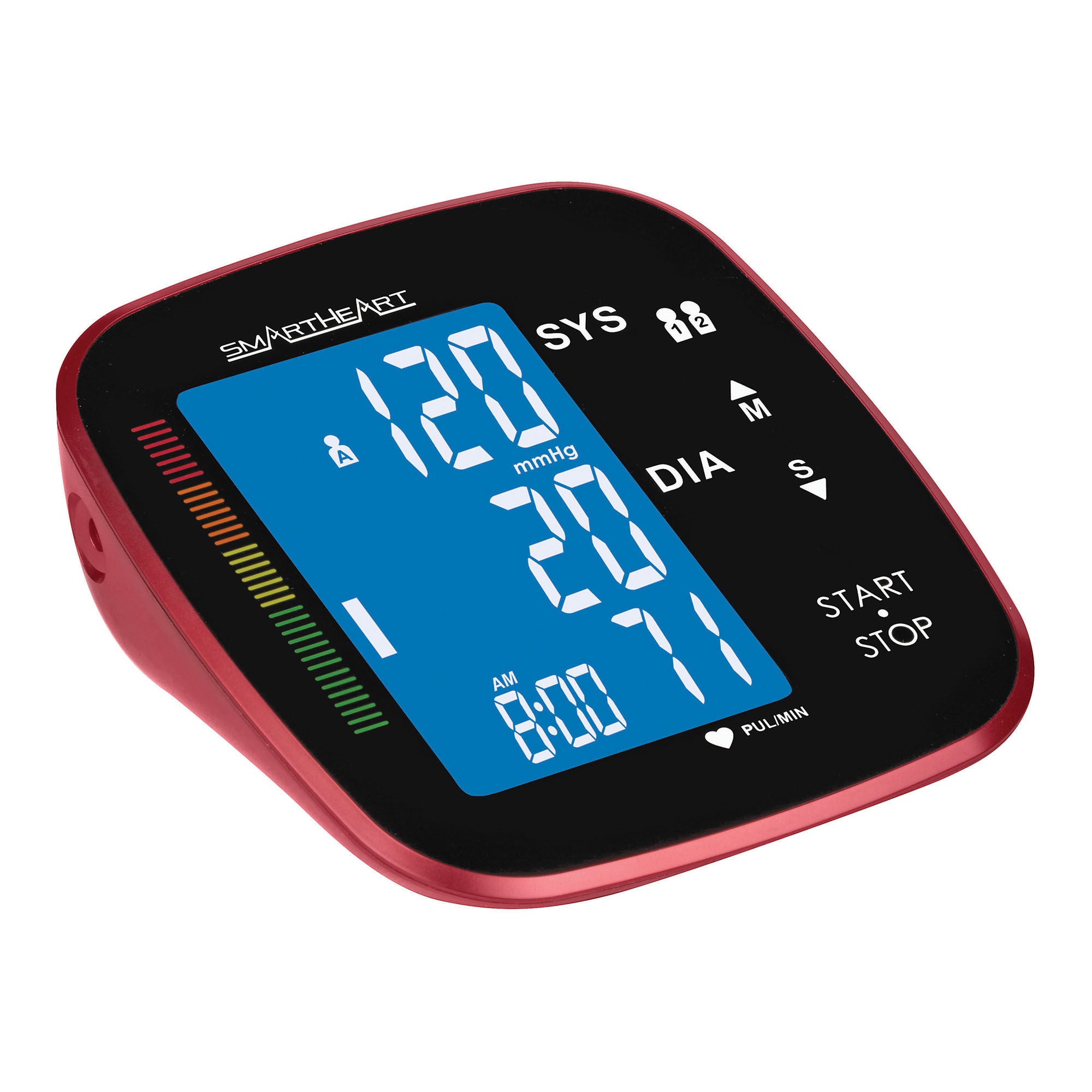 Veridian Healthcare LLC - 01-571 Home Automatic Digital Blood Pressure Monitor Smartheart Adult Cuff Arm Nylon Cuff 22 to 42 cm Desk Model
