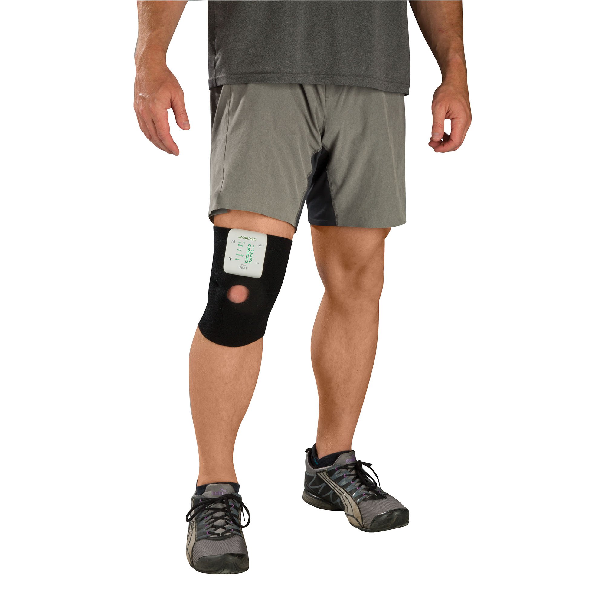 Veridian Healthcare LLC 22-033KW - TENS Unit with Heat Conductive Knee Wrap - 1/Each, 12/Case