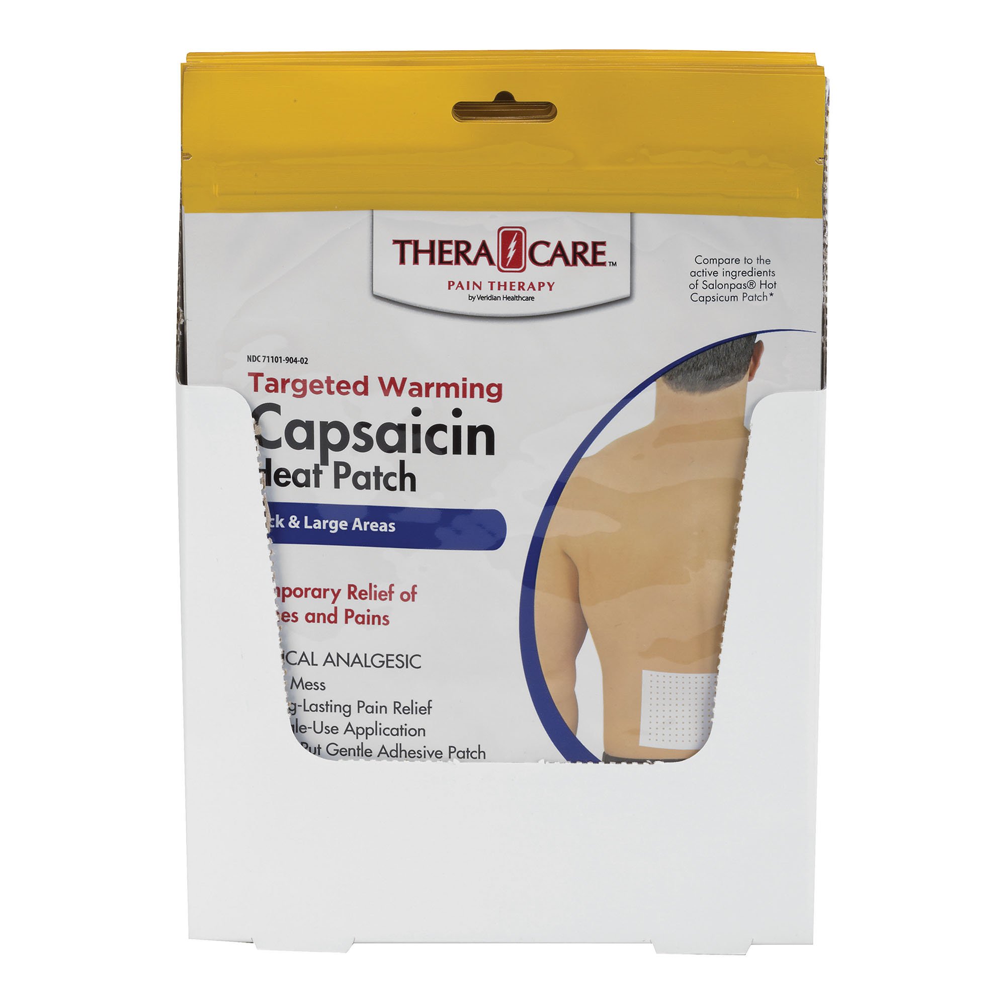 Veridian Healthcare LLC 24-904-2P40 - Thera Care™ Capsaicin Topical Pain Relief - 1/Pack, 40/Case