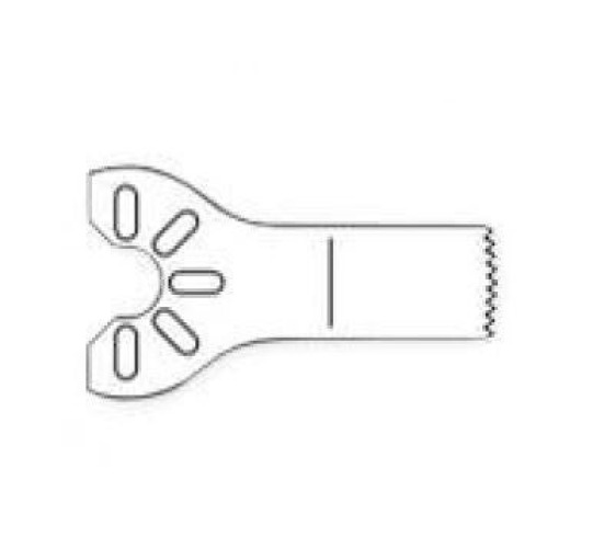 Stryker - 2296-003-414 Sagittal Saw Blade Stryker® Precision Thin Sterile Disposable Long Narrow Tip