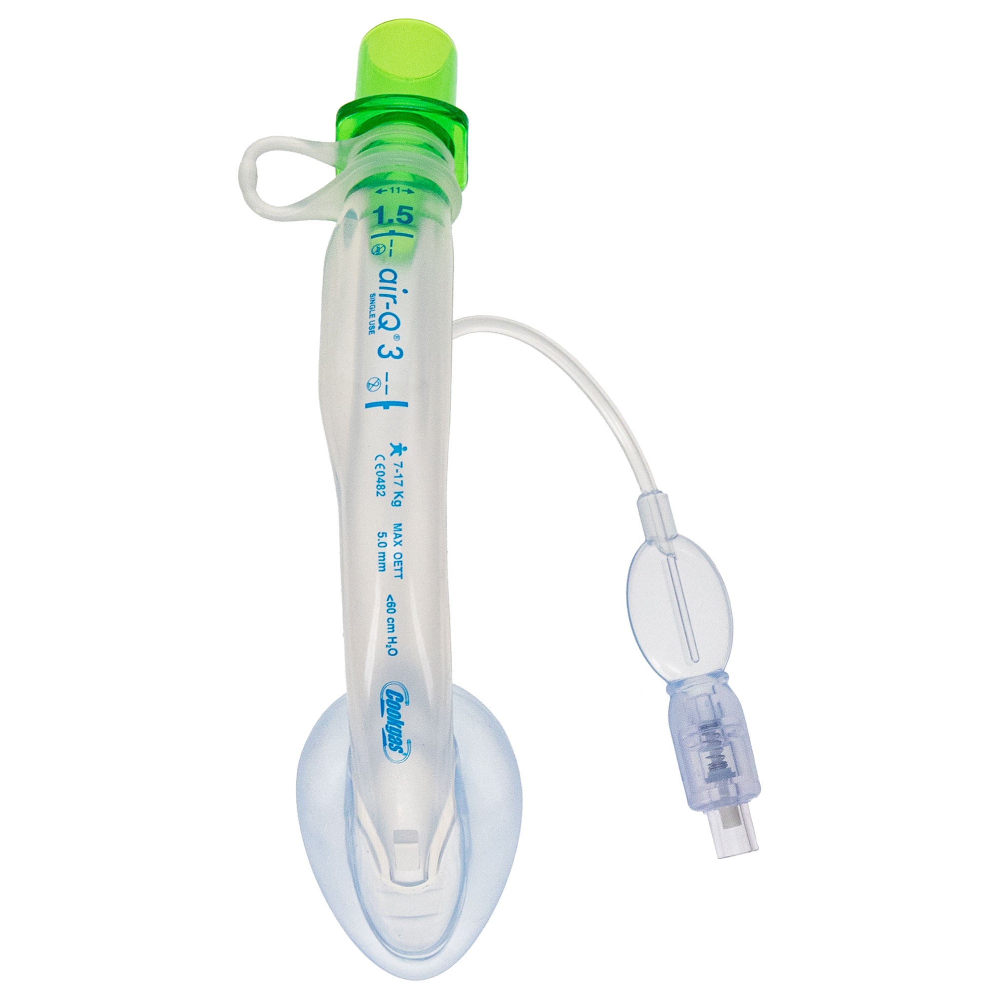 Sun Med - 30155 Laryngeal Mask Air-Q® Size 1.5 Silicone Single Patient Use Sterile