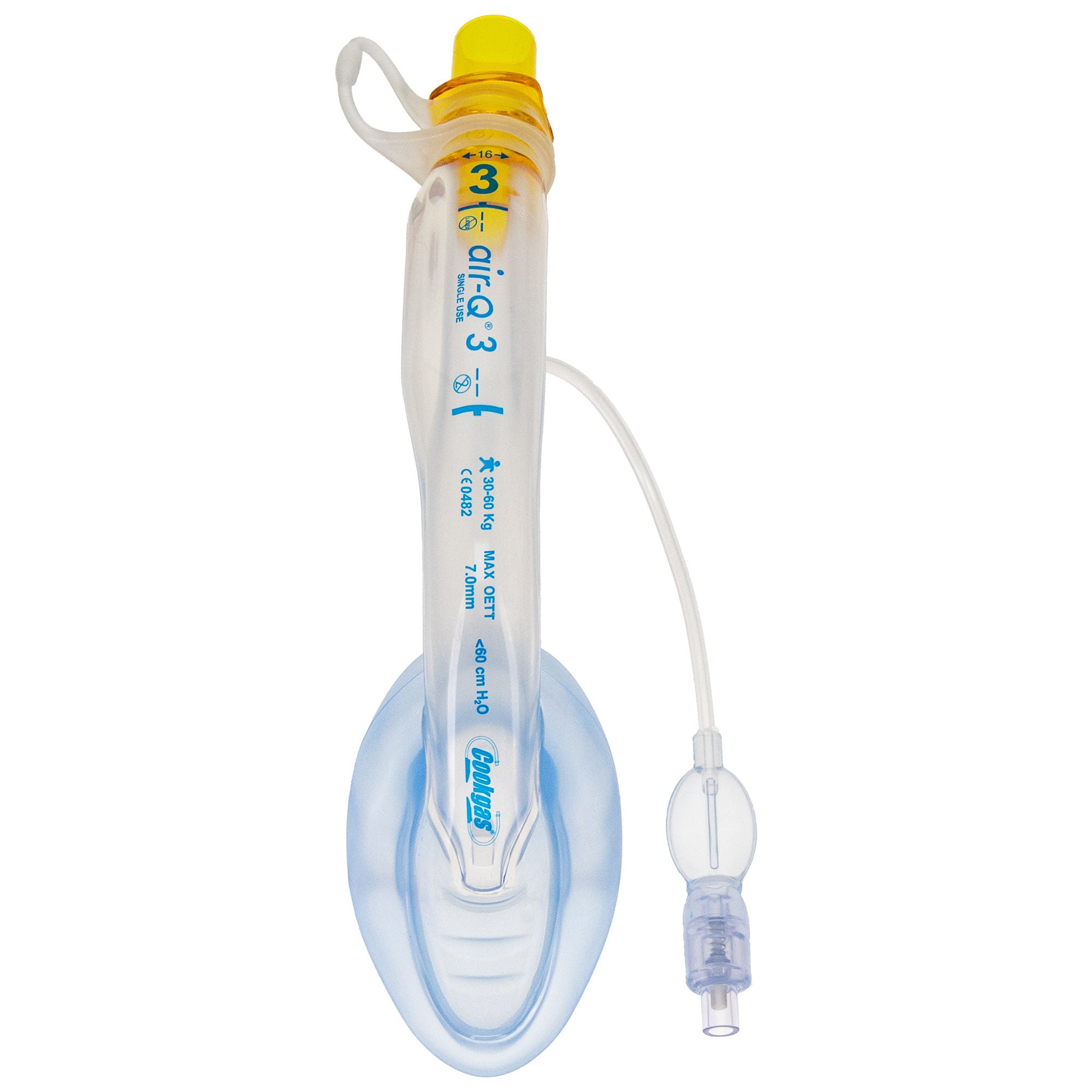 Sun Med - 30505 Curved Laryngeal Mask Air-Q® Size 5 Silicone Single Patient Use Sterile