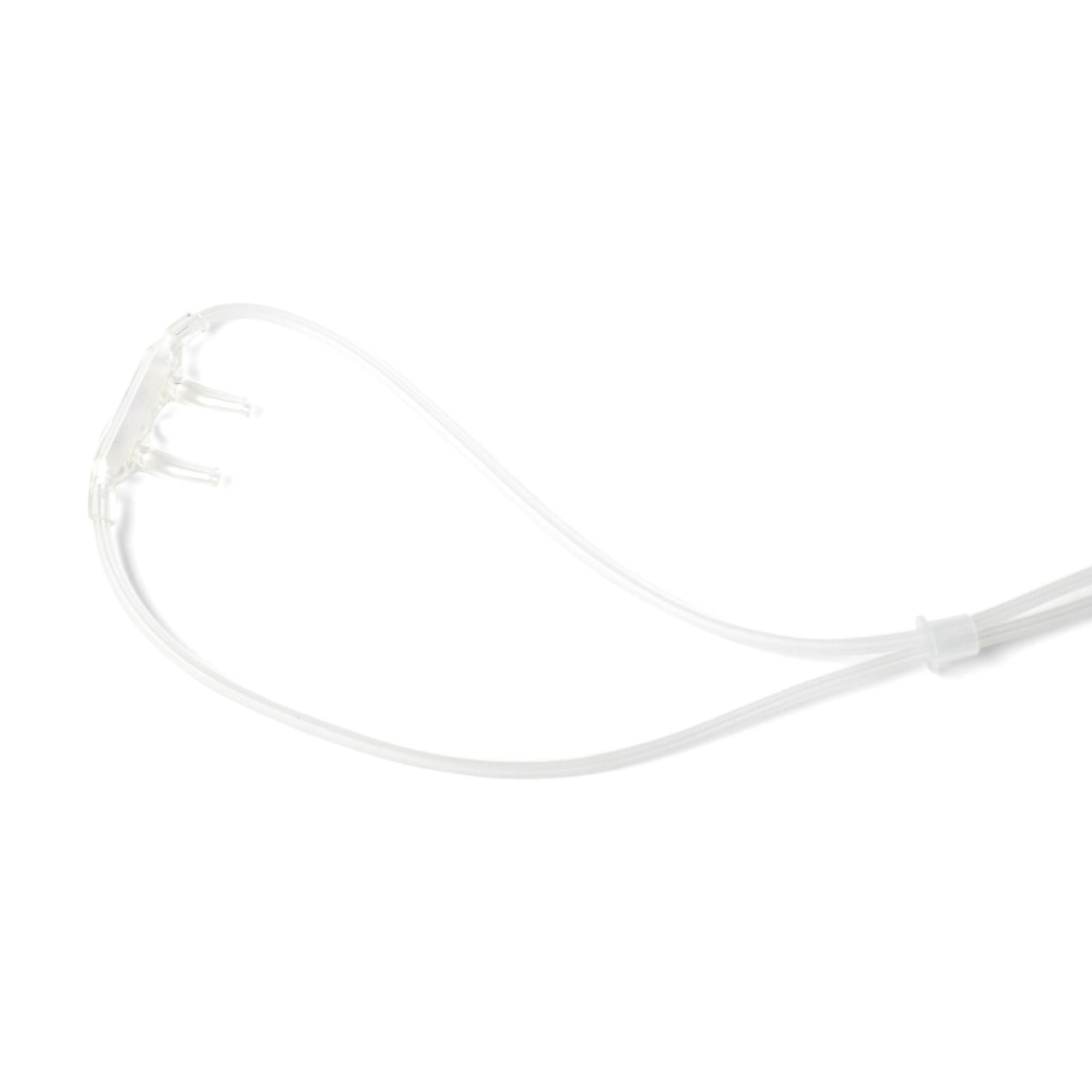Medline - HCSS4516S Nasal Cannula SuperSoft Adult Curved Prongs 14 Foot Tubing Low Flow Rate