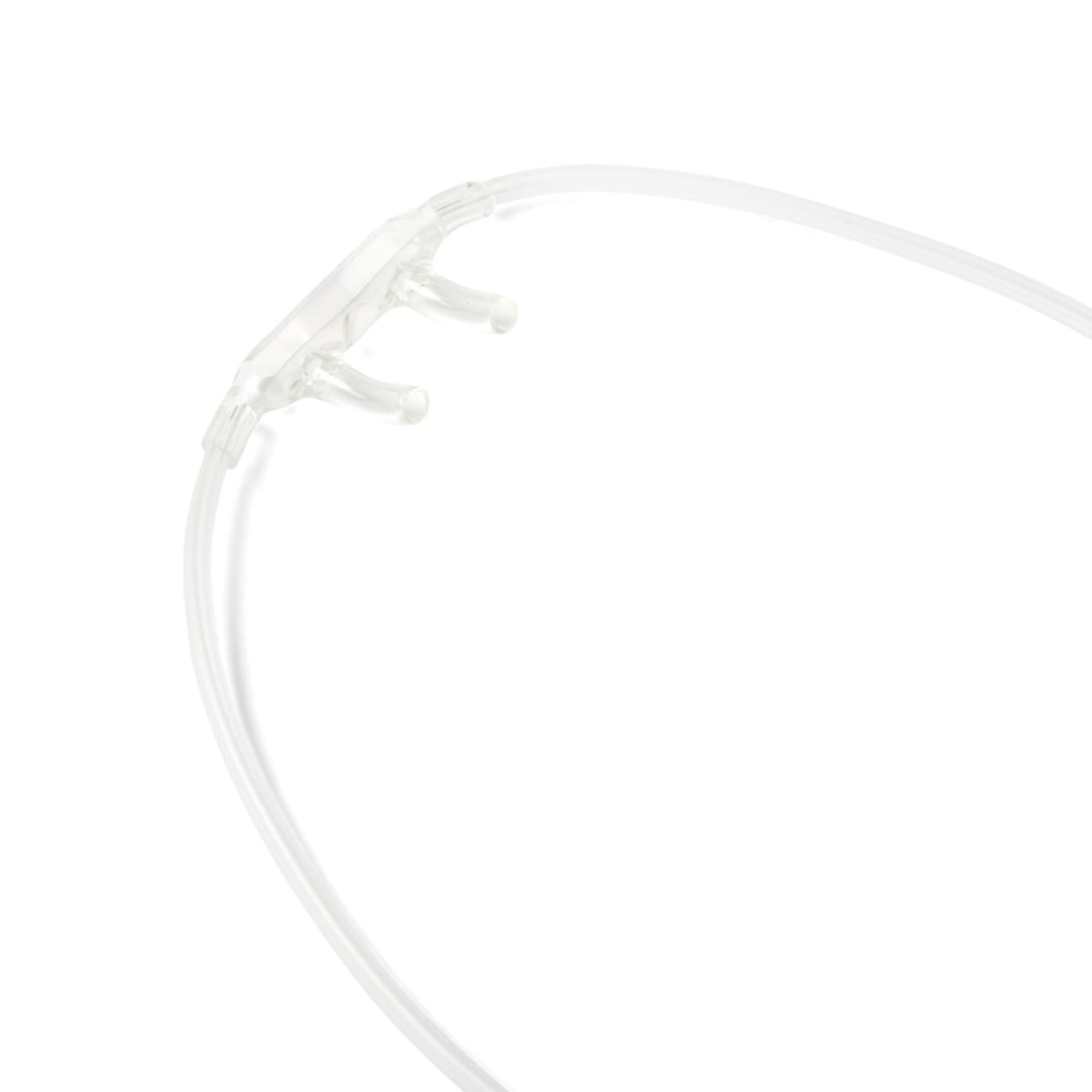 Medline - HCSS4516S Nasal Cannula SuperSoft Adult Curved Prongs 14 Foot Tubing Low Flow Rate