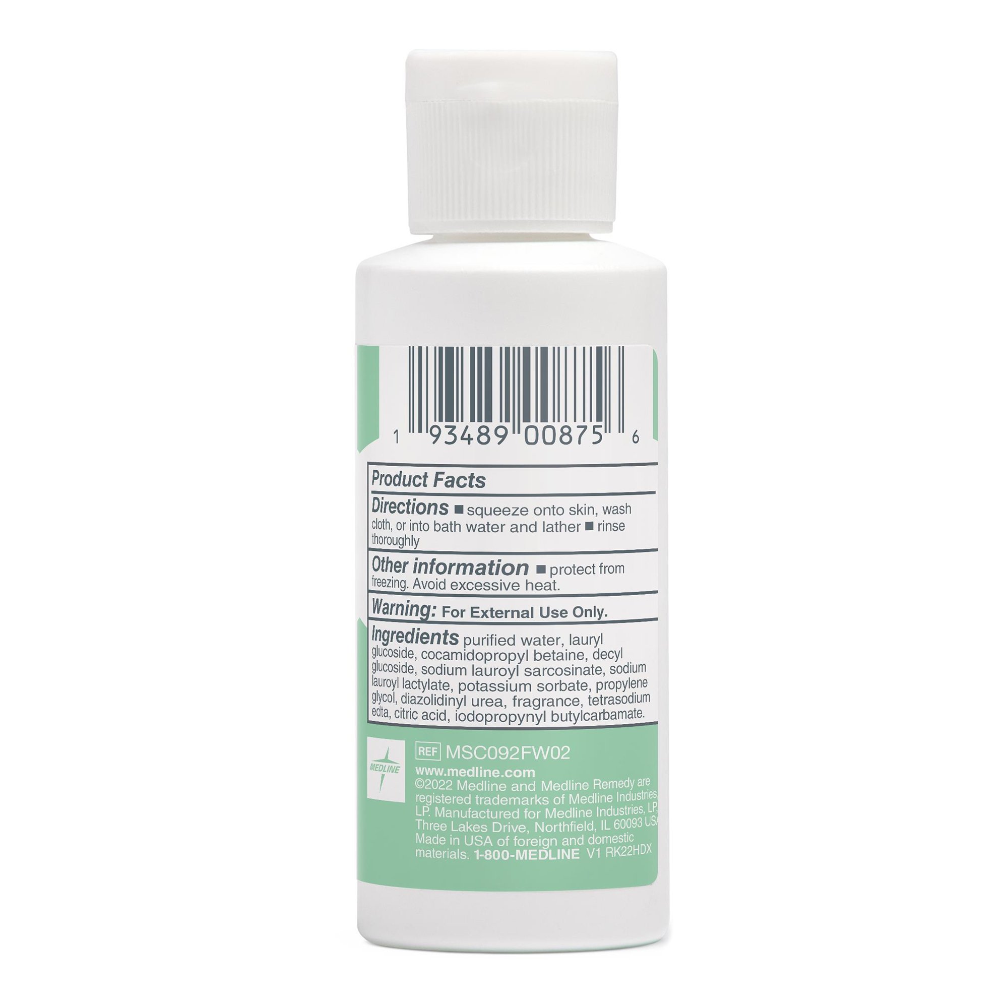 Remedy Baby Shampoo and Body Wash MSC092FW02 by Medline