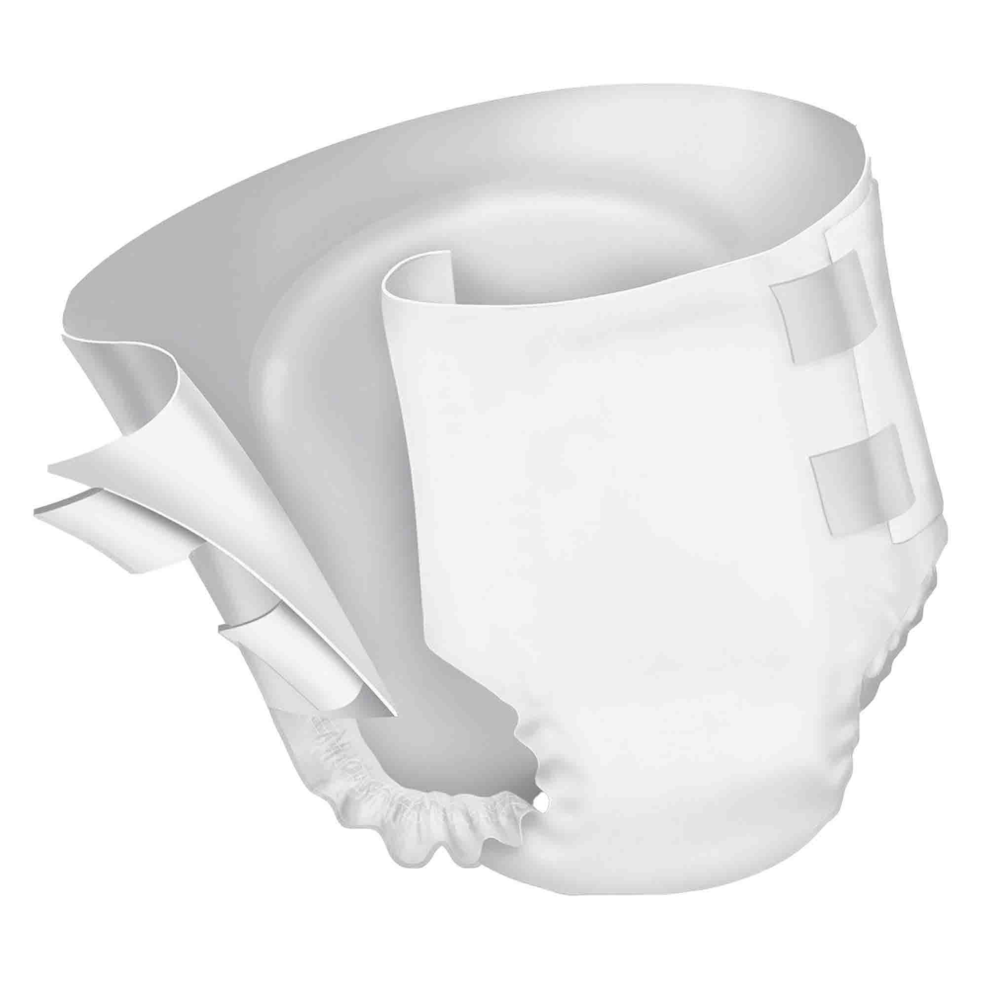 First Quality Products LLC - CRB-014-2 Incontinence Brief ProCare™ Adult X-Large Unisex Disposable Heavy Absorbency