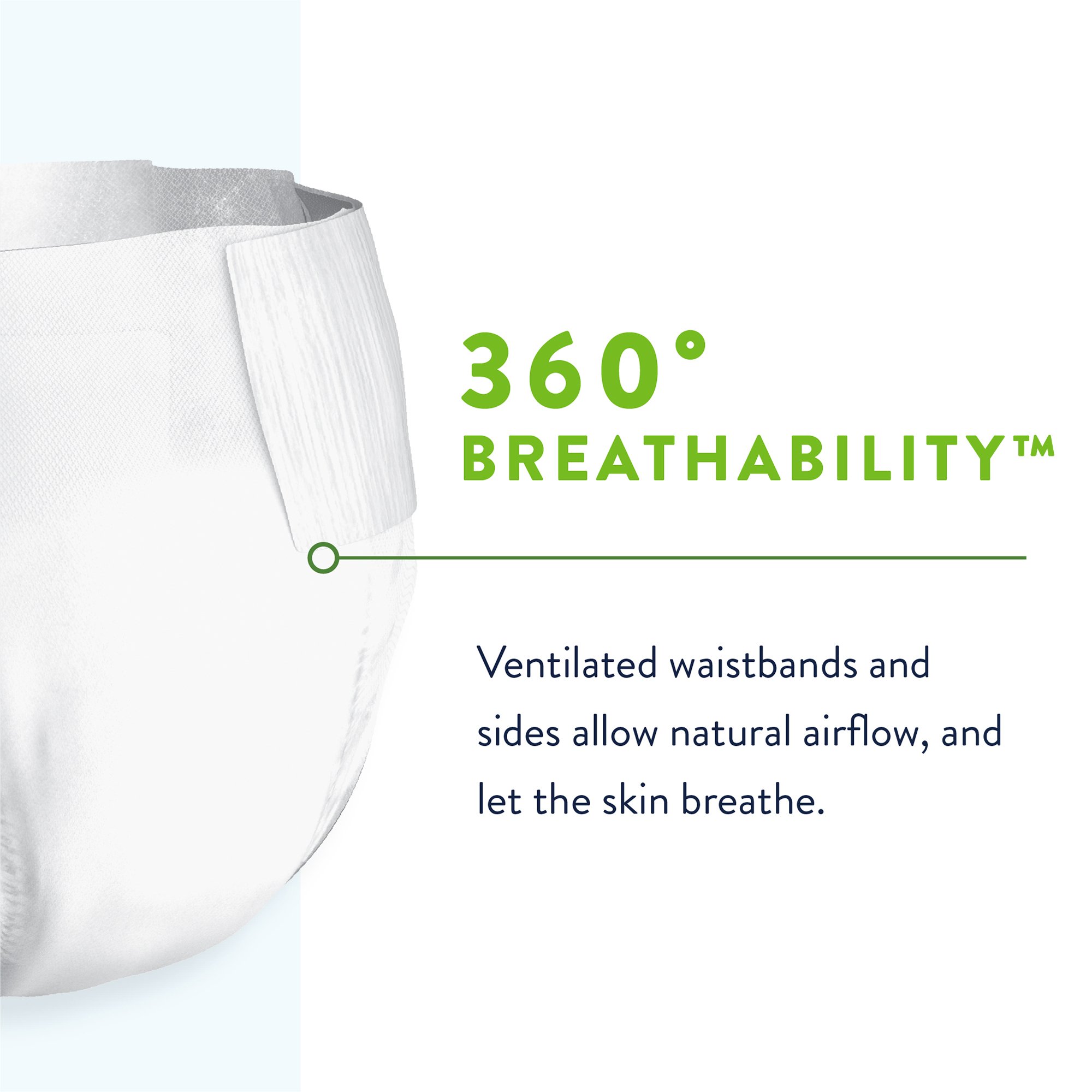 First Quality Products LLC PFNG-013-1 - Prevail® Per-Fit 360°™ Daily Briefs, Maximum Plus, Large - 18/Pack, 72/Case