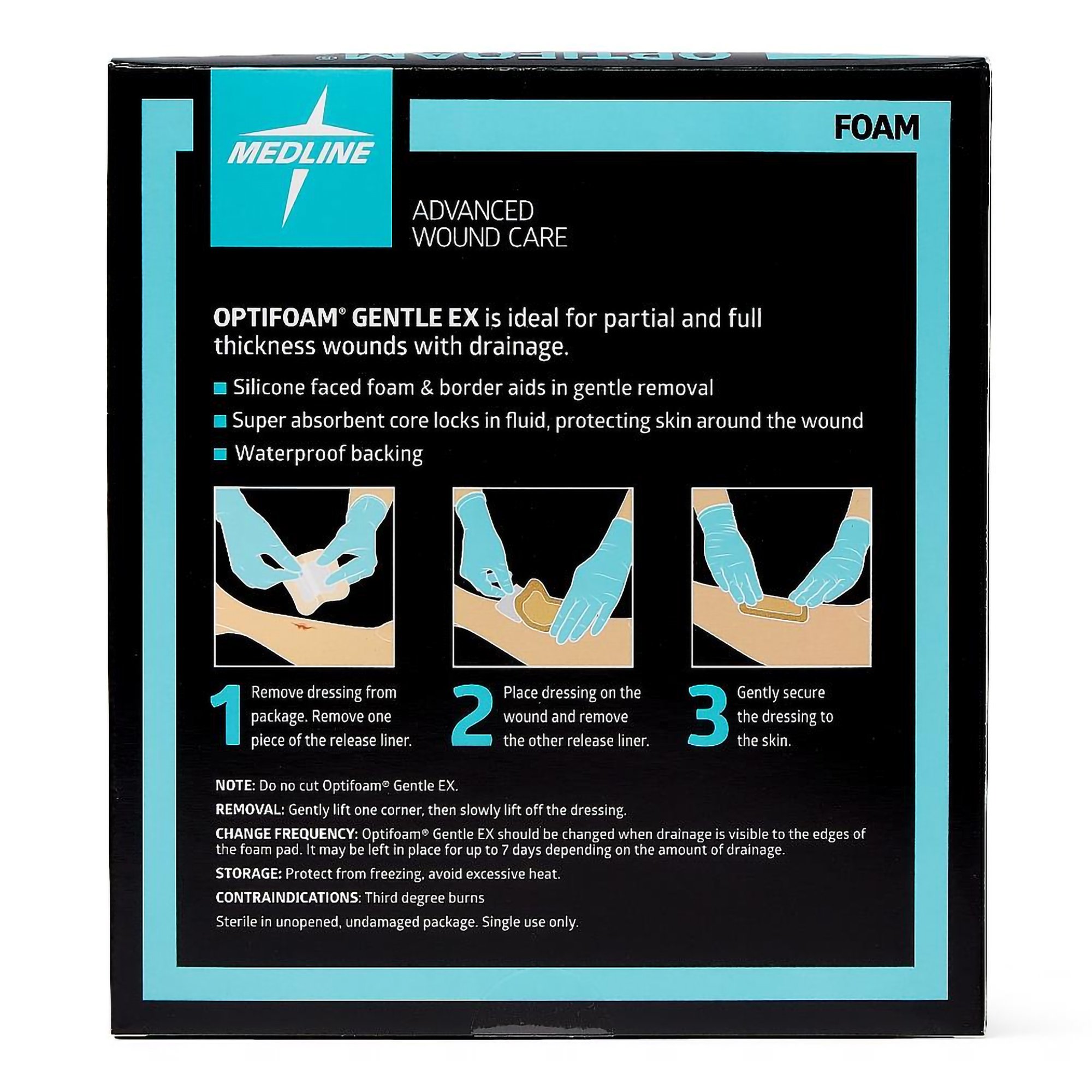 Medline MSCEX44EP - 1/Each, 10/Box, 100/Case