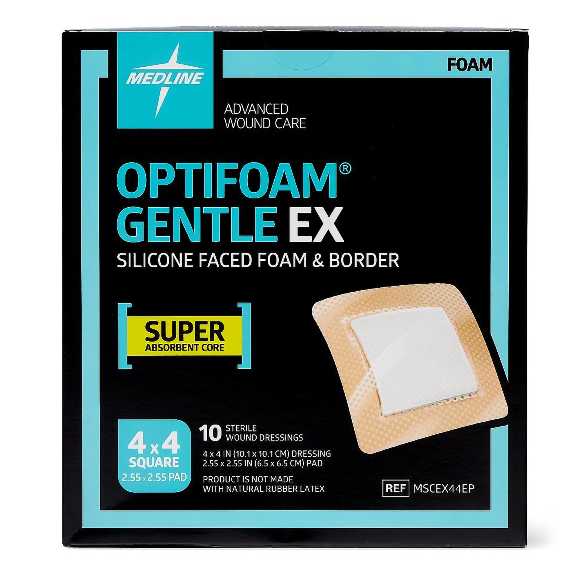 Medline MSCEX44EP - 1/Each, 10/Box, 100/Case