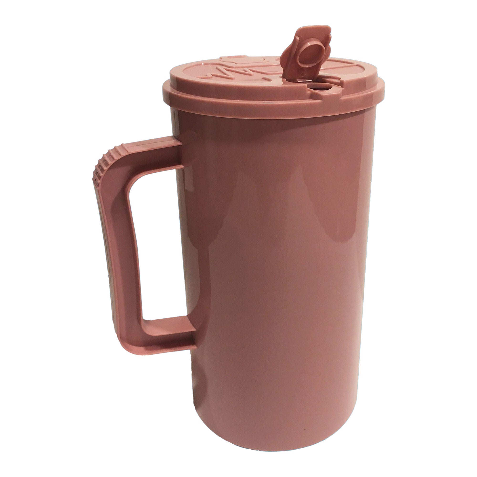 Medegen Medical Products LLC - H205-10 Insulated Drinking Mug 32 oz. Plastic Mauve Reusable