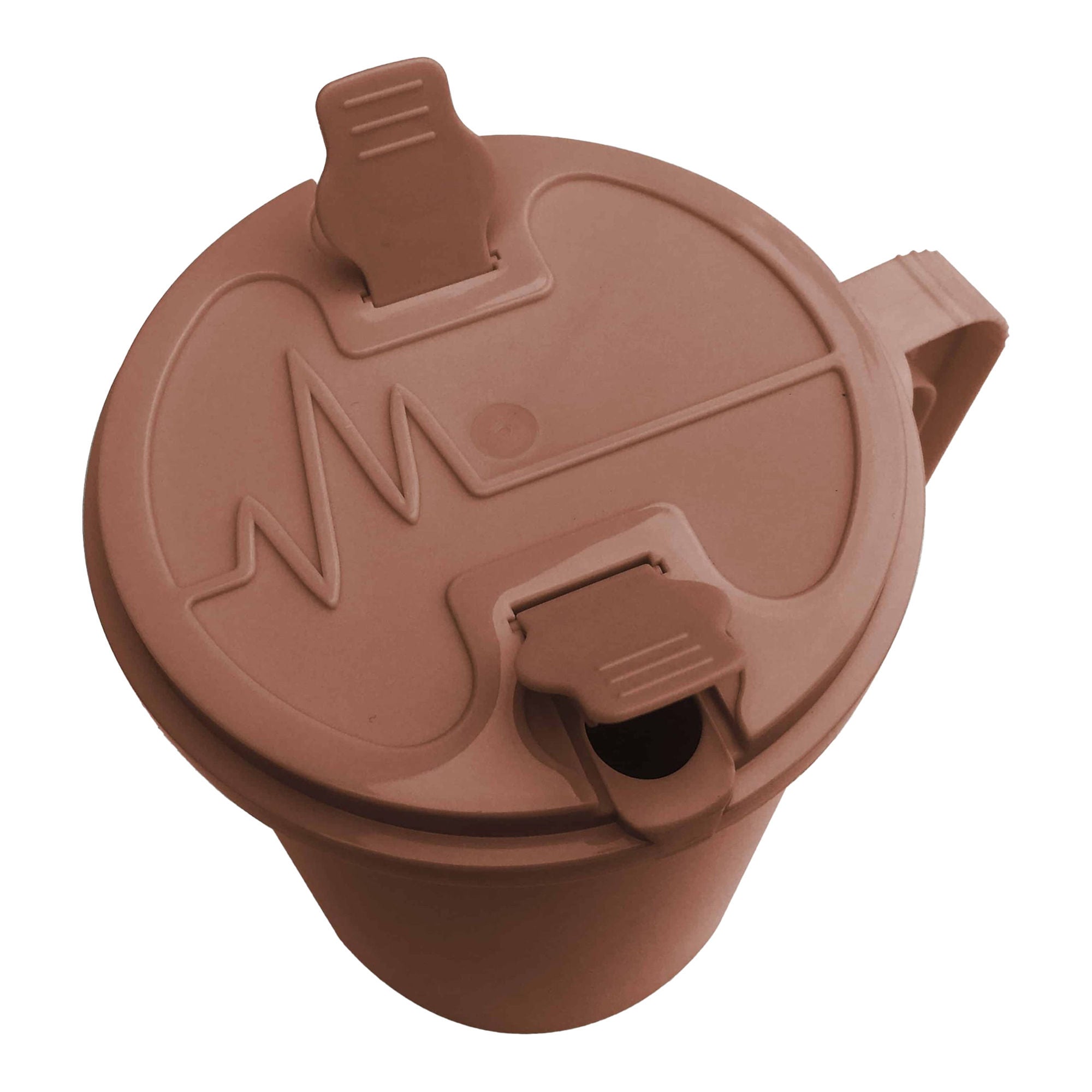 Medegen Medical Products LLC - HLID-10 Drinking Mug Lid For H204-01 and H205-01 Insulated Mugs Dusty Rose Polypropylene Reusable