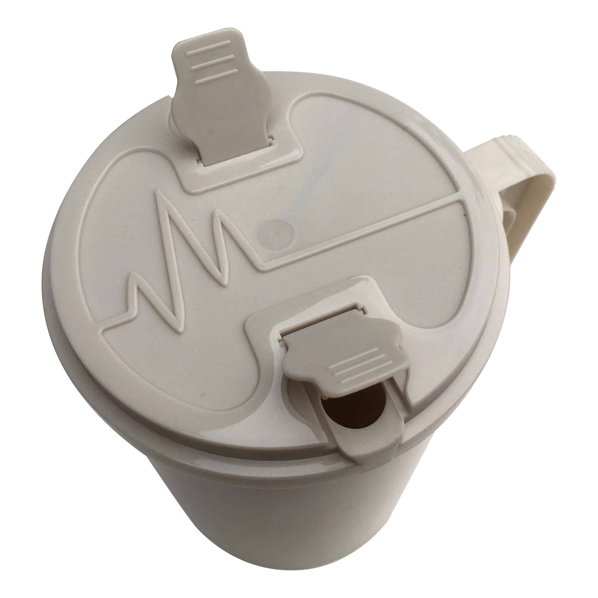 Medegen Medical Products LLC - HLID-11 Drinking Mug Lid For H204-01 and H205-01 Insulated Mugs Gray Polypropylene Reusable