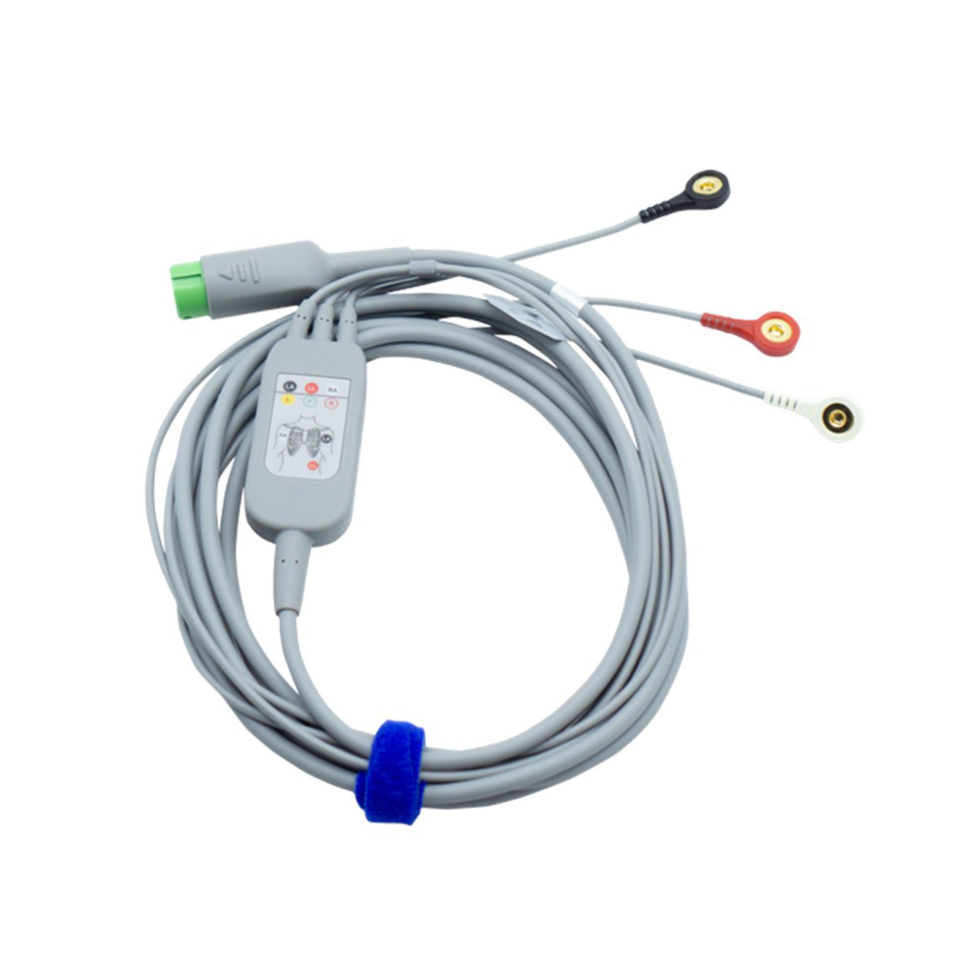 EdanUSA & MDPro - 01.57.471388 ECG Cable Edan Lead Wire For use with Patient Monitor