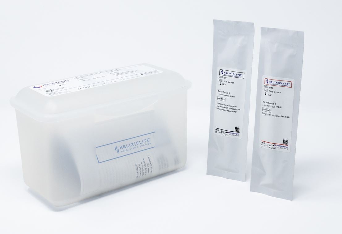 Microbiologics Inc - 8258 Molecular Diagnostic Verification Panel Helix Elite™ Group B Streptococcus Positive Level / Negative Level 20 Swabs