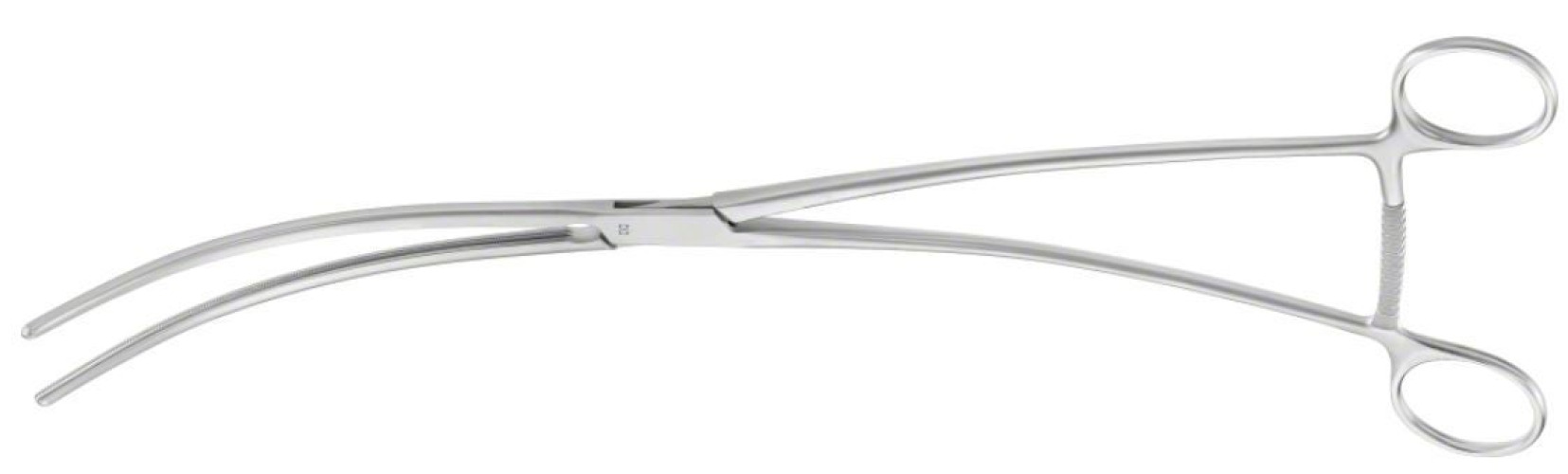 Aesculap - FB472R Aortic Aneurysm Clamp Atraumata® DeBakey 9-3/4 Inch Length German Stainless Steel