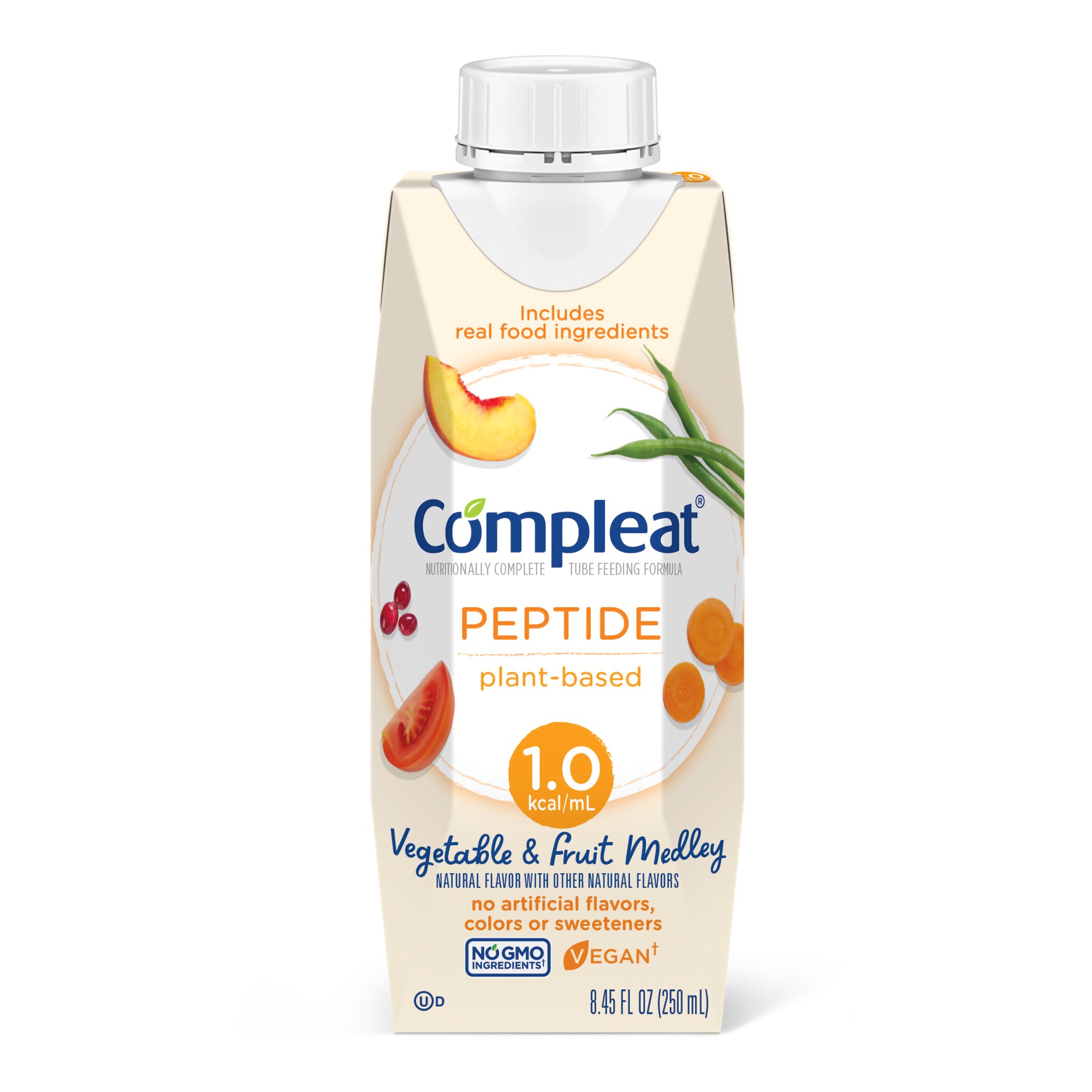 Nestle Healthcare Nutrition 00043900836065 - Compleat® Peptide 1.0 Nutritionally Complete Tube Feeding Formula - 1/Each, 24/Case