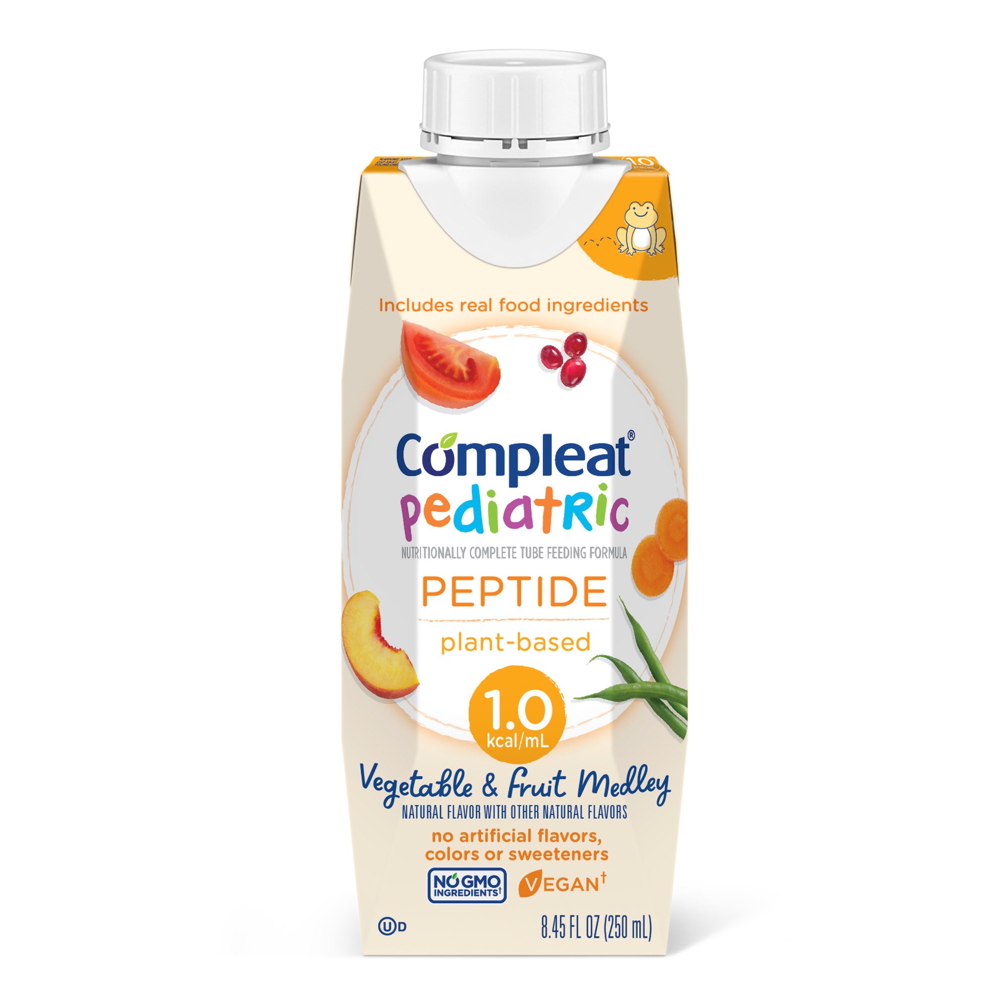 Nestle Healthcare Nutrition 00043900920504 - Compleat® Pediatric Peptide Plant-Based Tube Feed Formula, 8.45-ounce carton - 1/Each, 24/Case