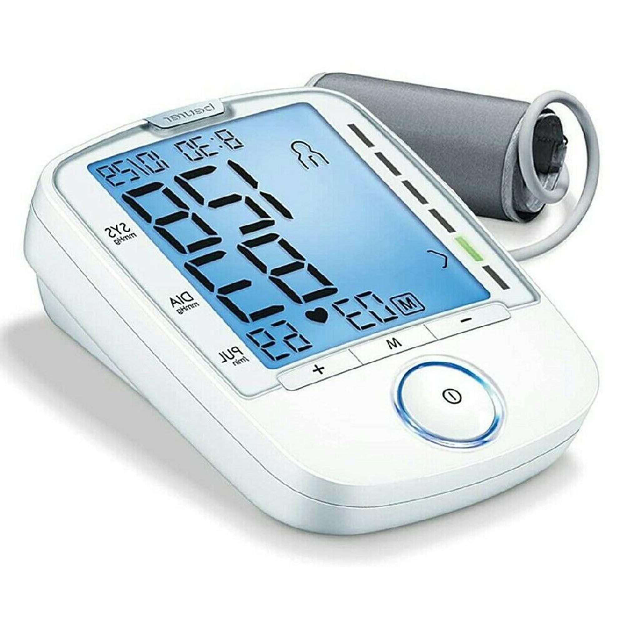 Emerson Healthcare - BM47 Home Automatic Digital Blood Pressure Monitor Beurer Large Cuff Arm Nylon Cuff 22 to 42 cm Desk Model