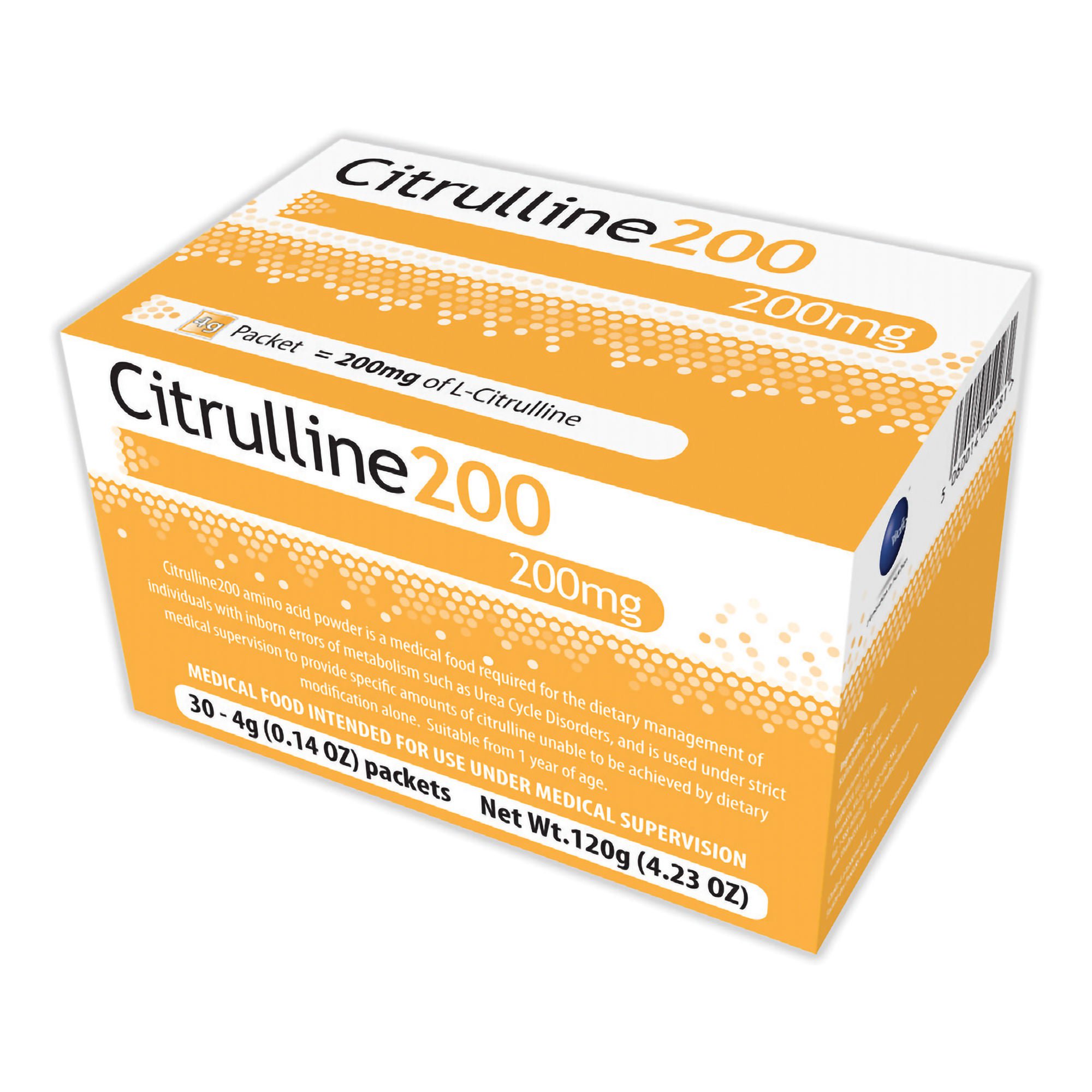 Vitaflo USA LLC - 812539020912 Oral Supplement Citrulline200™ Unflavored Powder 4 Gram Individual Packet