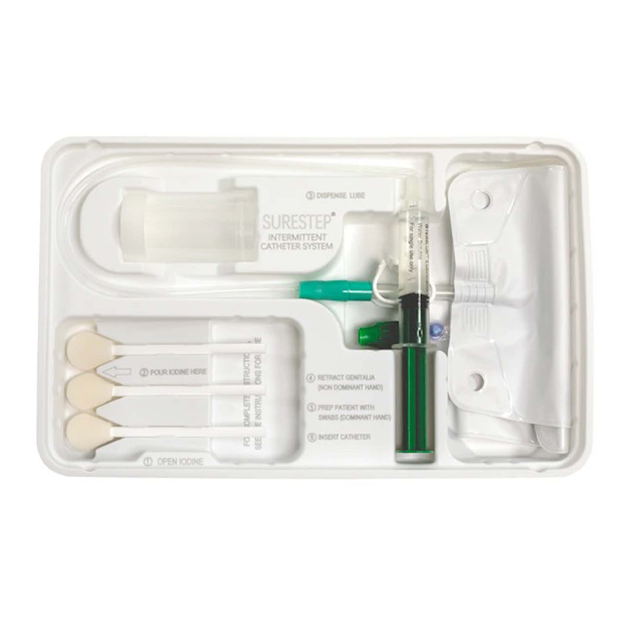 Surestep Intermittent Catheter Tray INTS16 by Bard
