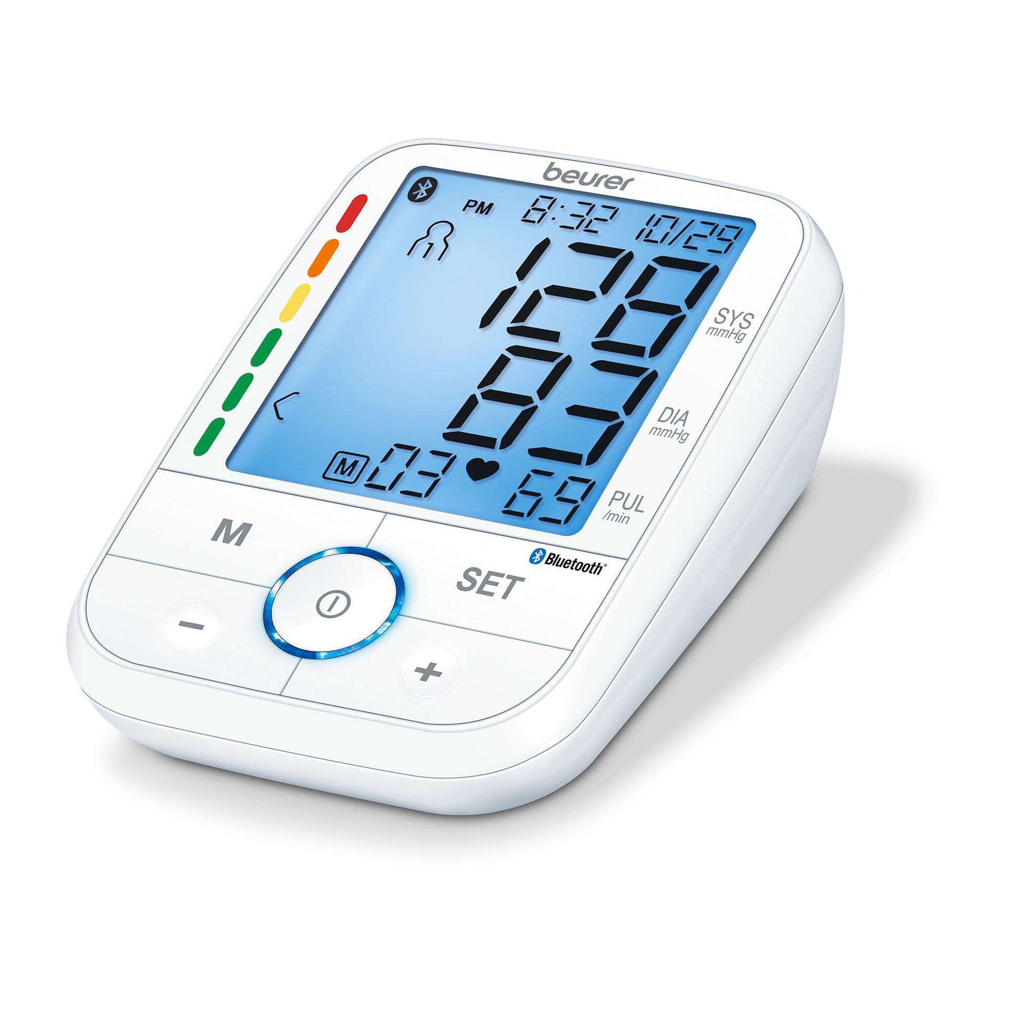Emerson Healthcare BM67 - Beur Bluetooth Upper Arm Blood Pressure Monitor - 1/Each, 8/Case