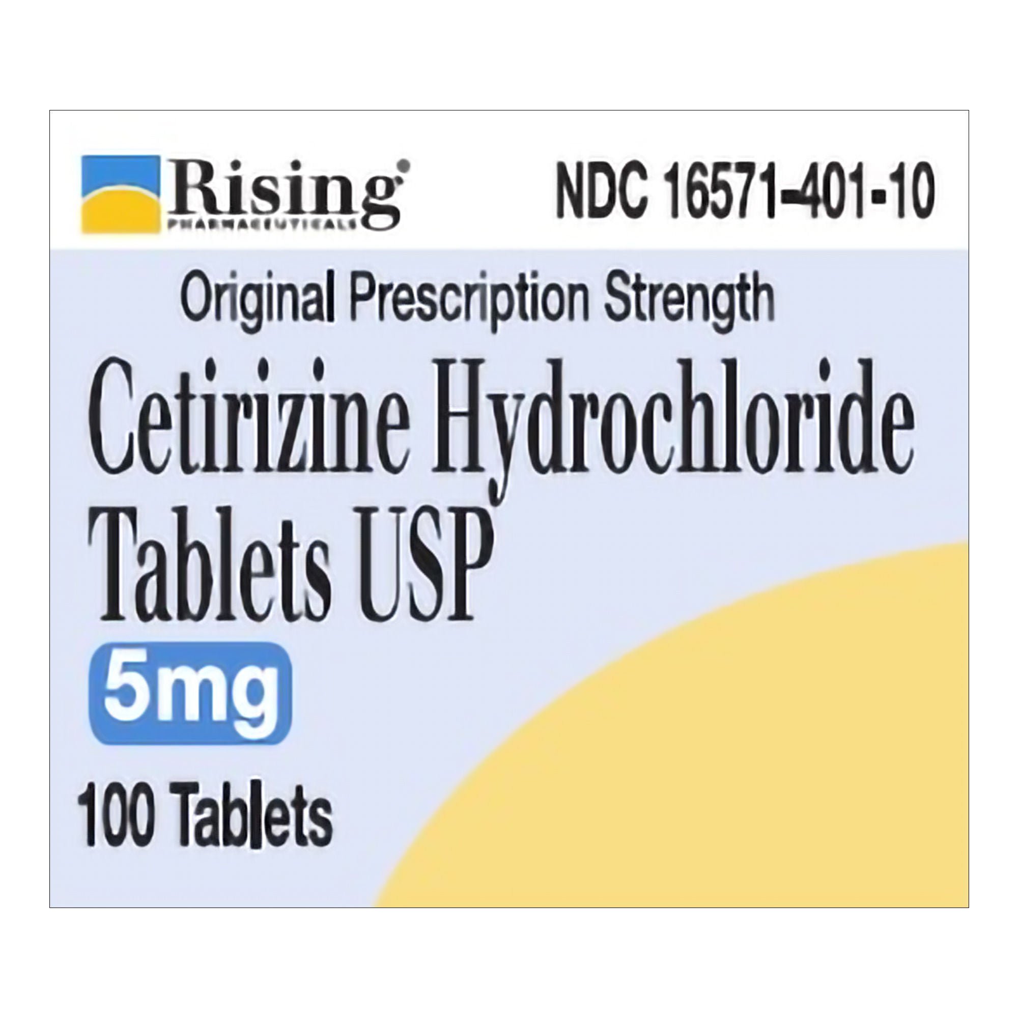 Rising Pharmaceuticals - 16571040110 Rising Pharmaceuticals Prescription Strength Tablets