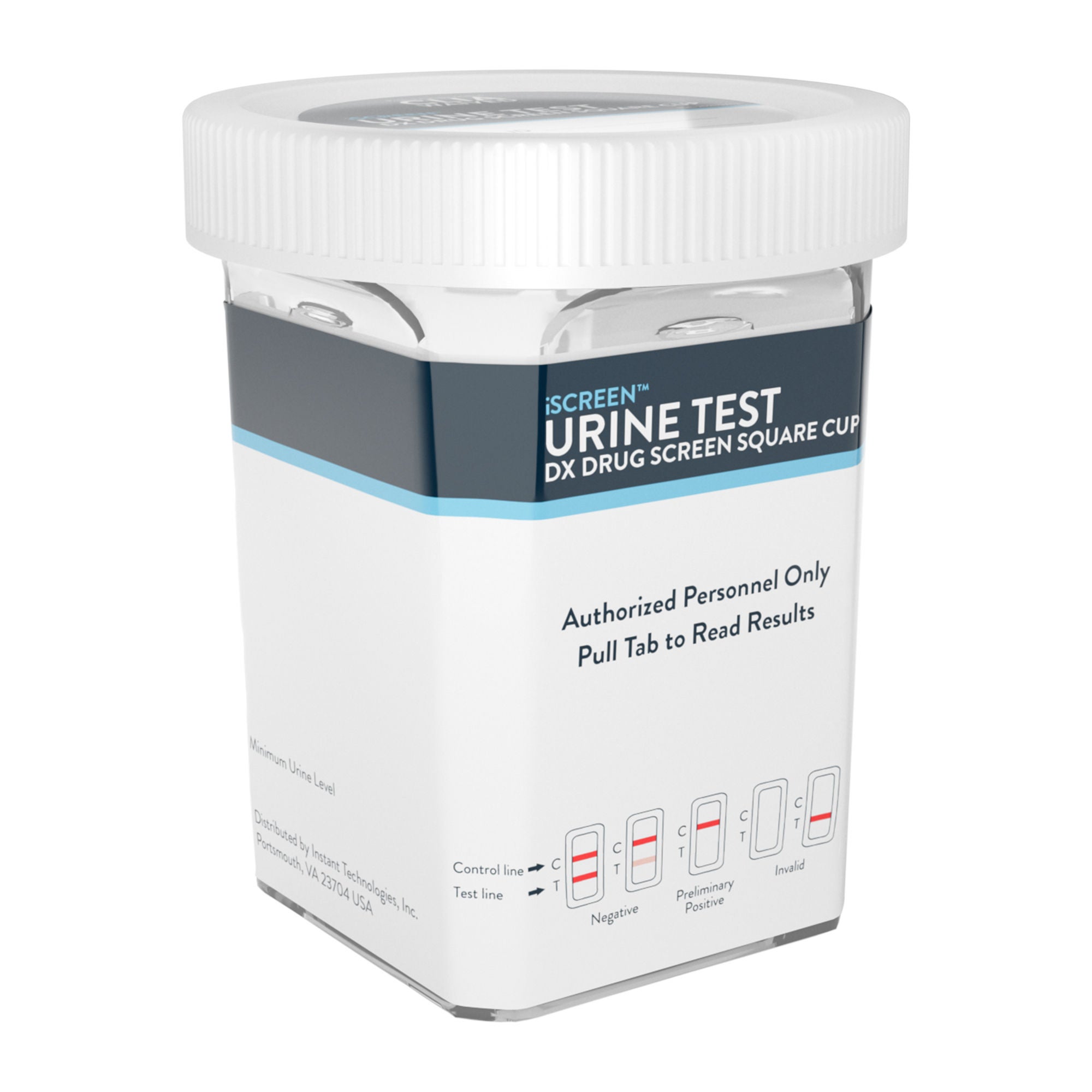 Abbott Rapid Dx North America LLC - ABTDUAW112701A Drugs of Abuse Test Kit iScreen® DX AMP, BAR, BZO, COC, mAMP/MET, MDMA, MTD, MOP(OPI300), OXY, PCP, TCA,THC, (CR, NI, OX, PH, SG) 25 Tests CLIA Waived