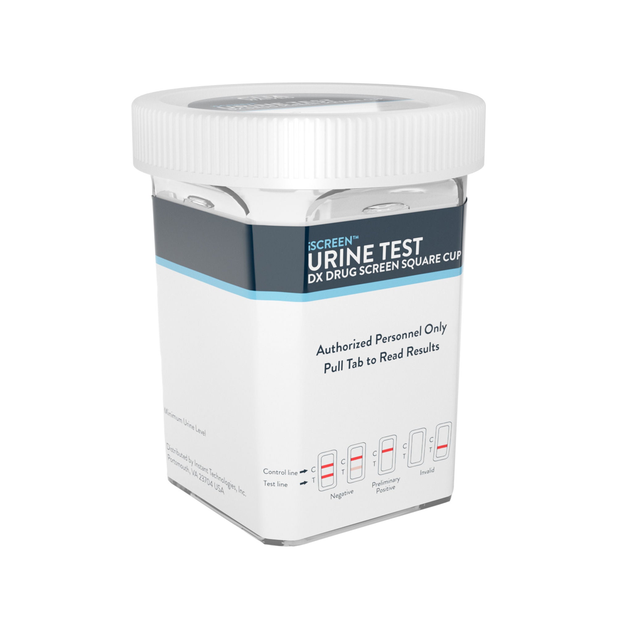 Abbott Rapid Dx North America LLC - ABTDUAW15701A Drugs of Abuse Test Kit iScreen® DX AMP, COC, mAMP/MET, OPI2000, THC, (CR, NI, OX, PH, SG) 25 Tests CLIA Waived
