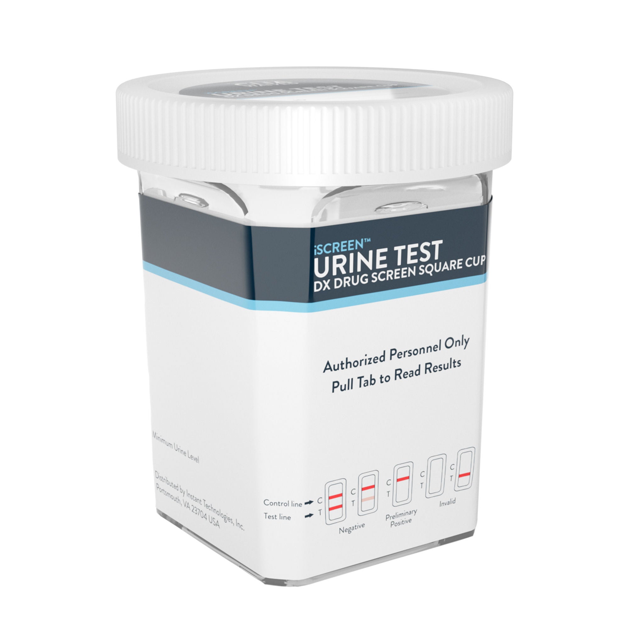 Abbott Rapid Dx North America LLC - ABTDUAW112702B Drugs of Abuse Test Kit iScreen® DX AMP, BAR, BZO, BUP, COC, mAMP/MET, MDMA, MTD, MOP(OPI300), OXY, PCP, THC, (CR, PH, SG) 25 Tests CLIA Waived