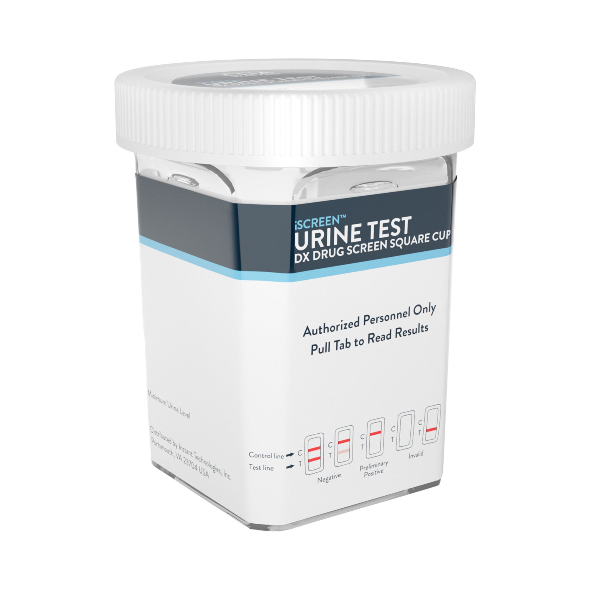 Abbott Rapid Dx North America LLC - ABTDUAW112704D Drugs of Abuse Test Kit iScreen® DX AMP, BAR, BZO, BUP, COC, mAMP/MET, MDMA, MTD, MOP(OPI300), OXY, PCP, TCA, (CR, SG, PH) 25 Tests CLIA Waived
