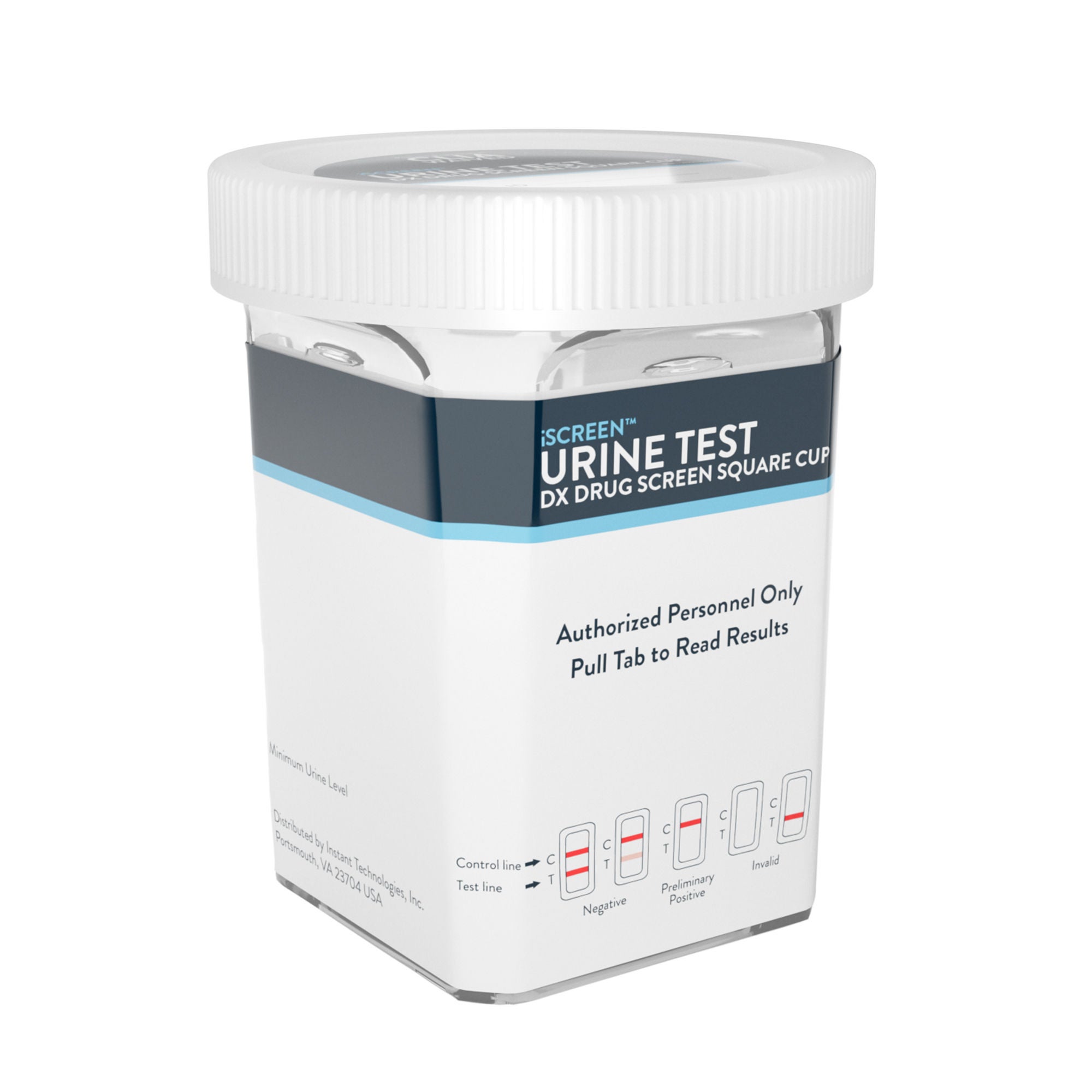 Abbott Rapid Dx North America LLC - ABTDUAW15702B Drugs of Abuse Test Kit iScreen® DX AMP500, BZO300, COC150, mAMP/MET500, MOP(OPI300), (CR, OX, SG) 25 Tests CLIA Waived