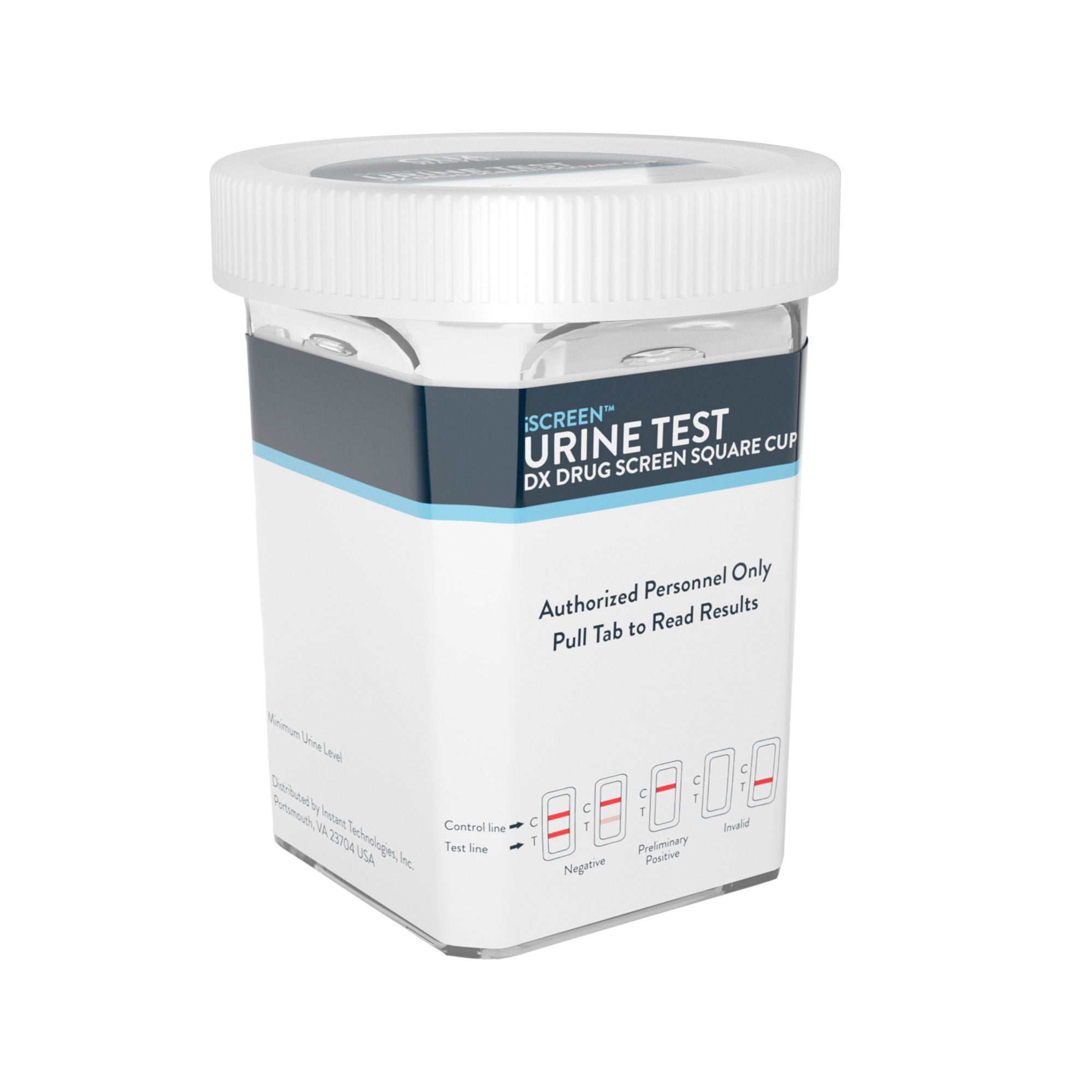 Abbott Rapid Dx North America LLC - ABTDUAW114701A Drugs of Abuse Test Kit iScreen® DX AMP500, BAR, BUP, BZO, COC150, MOP/OPI300, mAMP/MET500, MDMA, OXY, PCP, PPX, THC, TCA, (CR, NI,OX, pH, SG) 25 Tests CLIA Waived