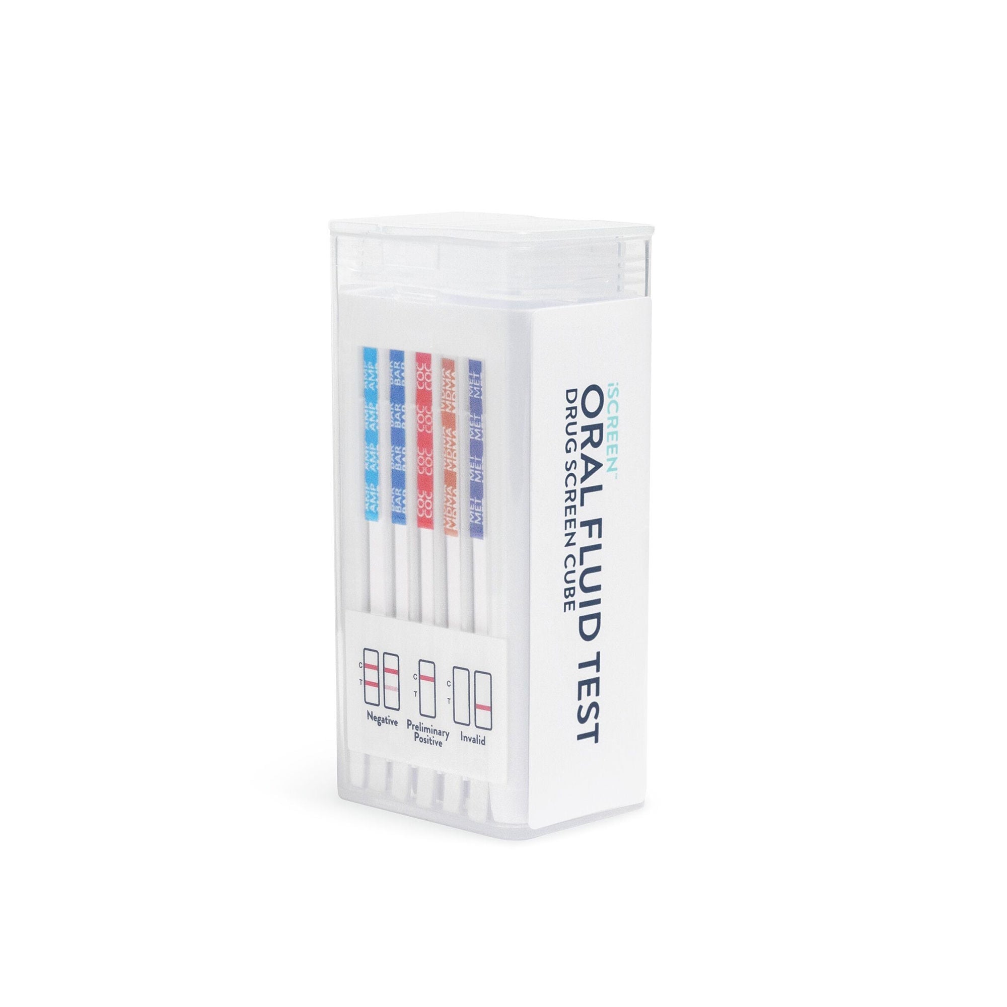 Abbott Rapid Dx North America LLC - ABTOFCUBE0501A Drugs of Abuse Test Kit iScreen® AMP50, COC20, mAMP/MET50, OPI40, PCP10 25 Tests For Employment / Insurance Use