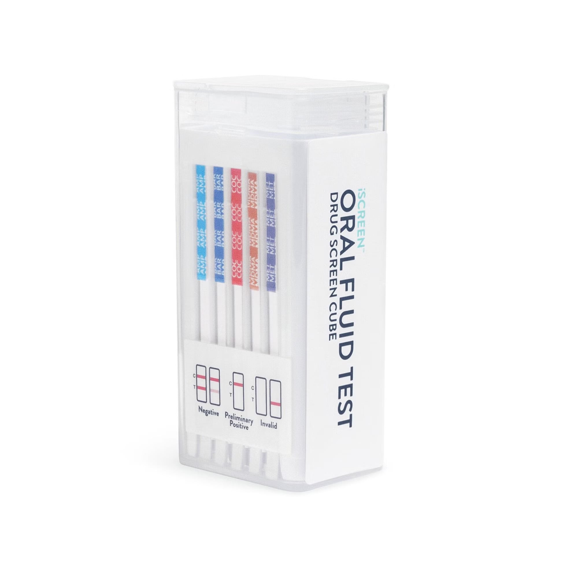 Abbott Rapid Dx North America LLC - ABTOFCUBE0602B Drugs of Abuse Test Kit iScreen® AMP50, COC20, mAMP/MET50, OPI40, PCP10, THC40 25 Tests For Employment / Insurance Use