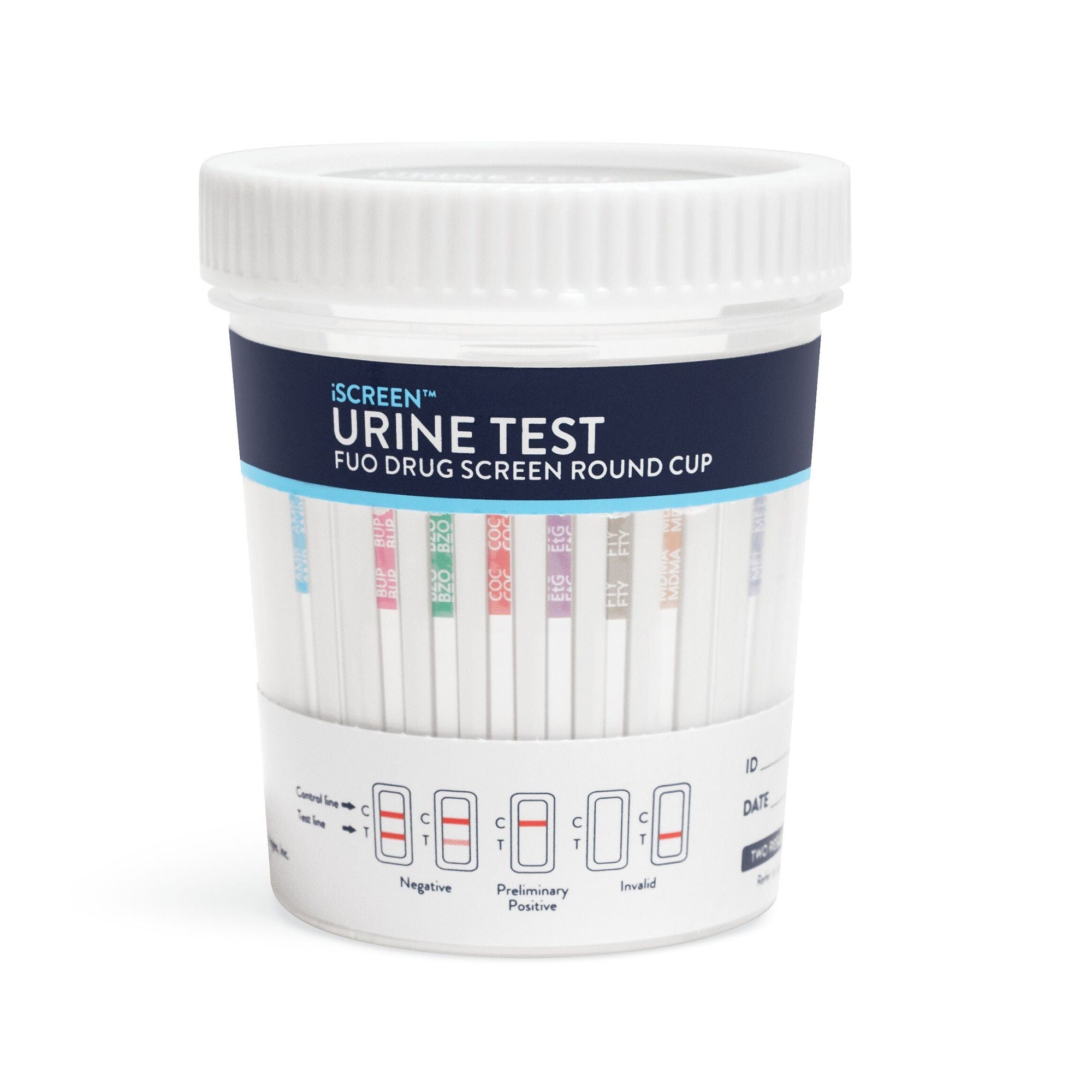 Abbott Rapid Dx North America LLC - ABTDUAF113702B Drugs of Abuse Test Kit iScreen® AMP500, BAR300, BUP10, BZO300, COC150, ETG500, FEN20, K250, mAMP/MET500, OPI300, OXY100, THC50, TRAM200 25 Tests For Forensic Use Only