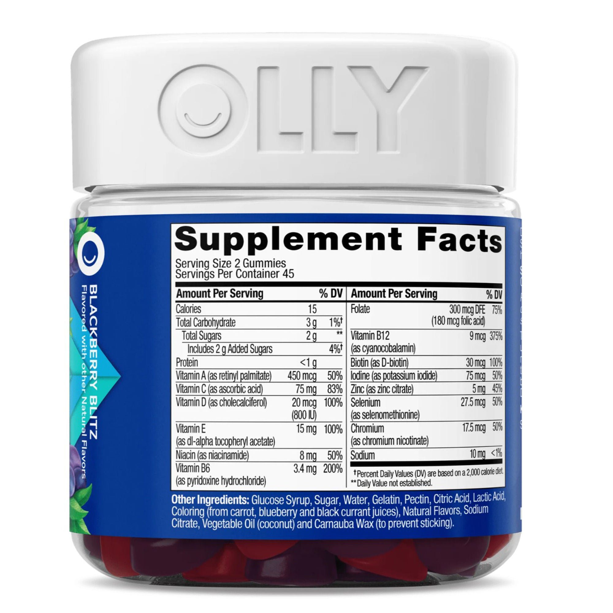 OLLY Public Benefit Corp - 85815800502 Olly The Perfect Men's Multi Gummies
