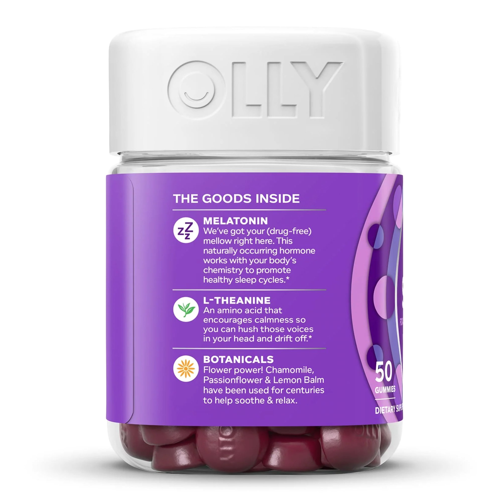 OLLY Public Benefit Corp 85815800512 - Olly Sleep Gummies, Blackberry Zen - 1/Bottle