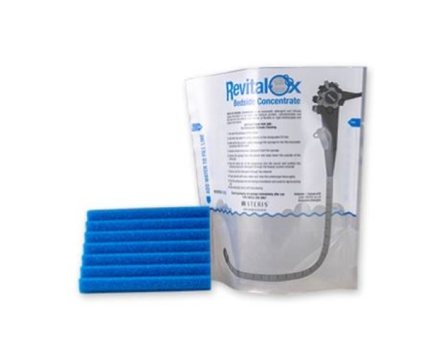 Steris - 2D86QZ Endoscope Sponge Kit with Enzymatic Detergent Revital-Ox® Flat For Flexible and Rigid Instruments / Add-Water