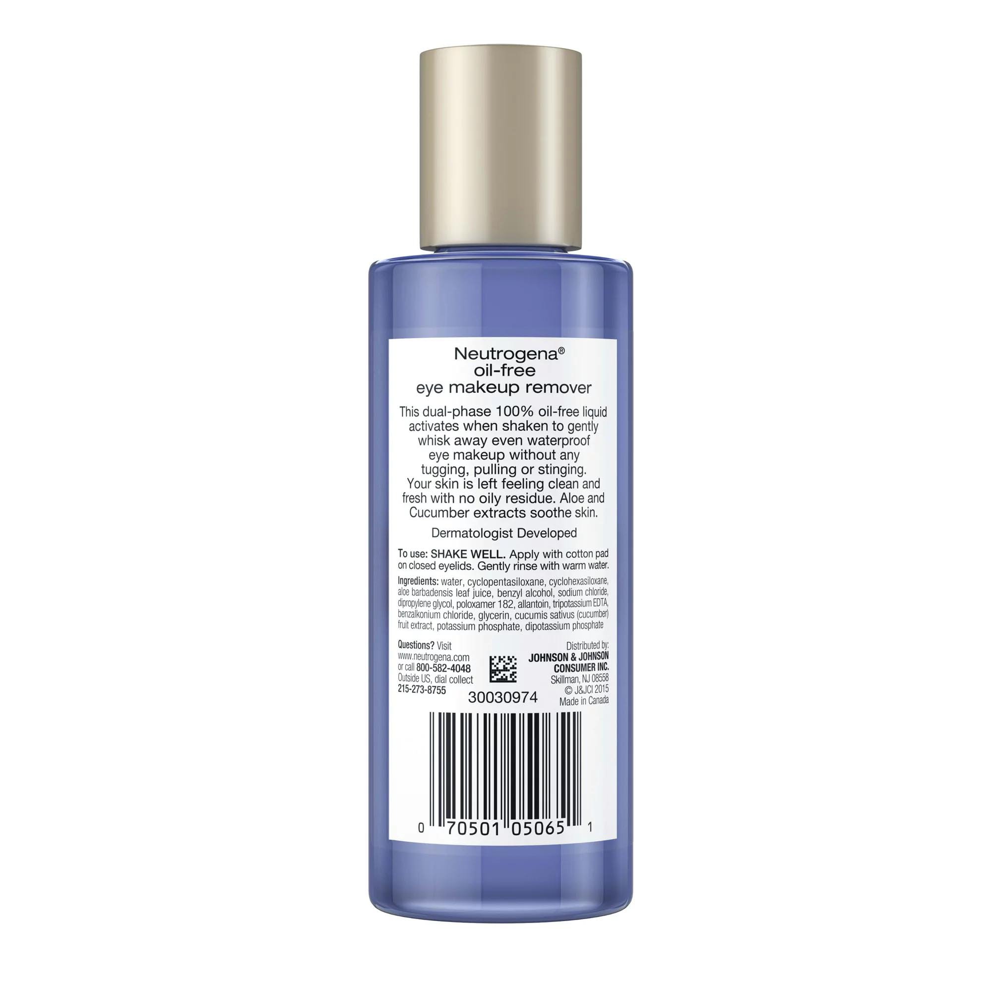 Neutrogena Oil-Free Eye Makeup Remover 07050105065 by J & J Sales