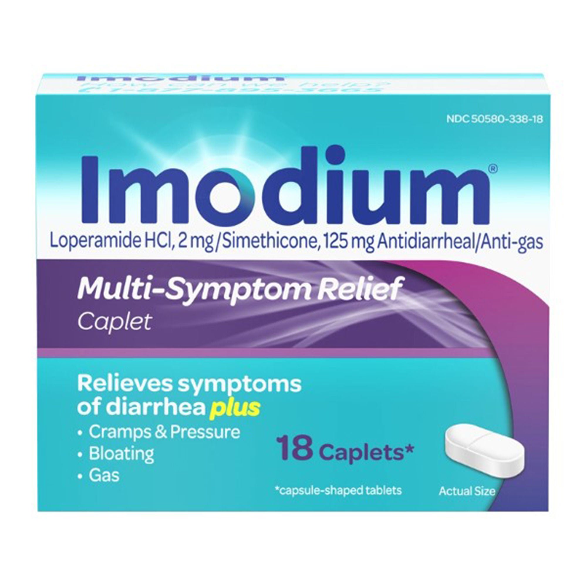 J & J Sales - 50580033818 Imodium® Multi-Symptom Relief Caplets