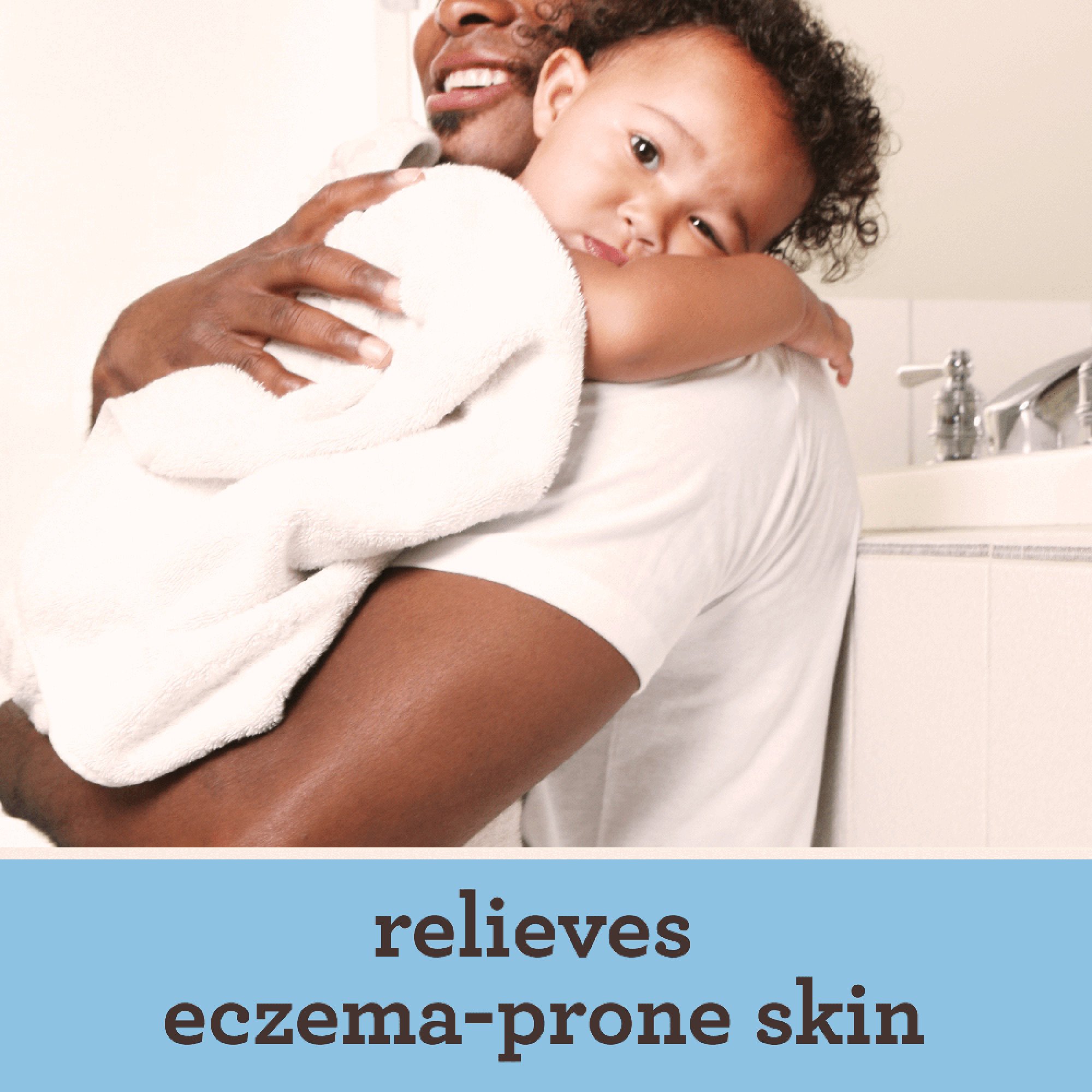 J & J Sales 38137003662 - Aveeno® Baby Eczema Therapy Soothing Bath Treatment with Colloidal Oatmeal - 5/Box