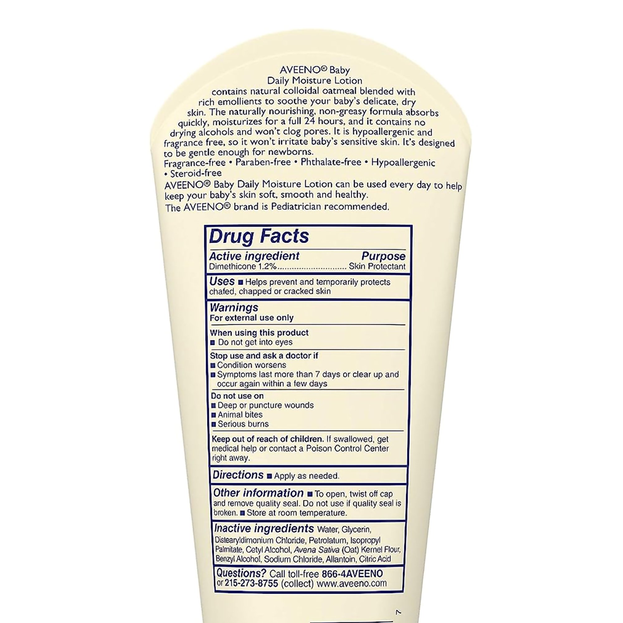 Aveeno Baby Baby Lotion 69968003908 by J & J Sales